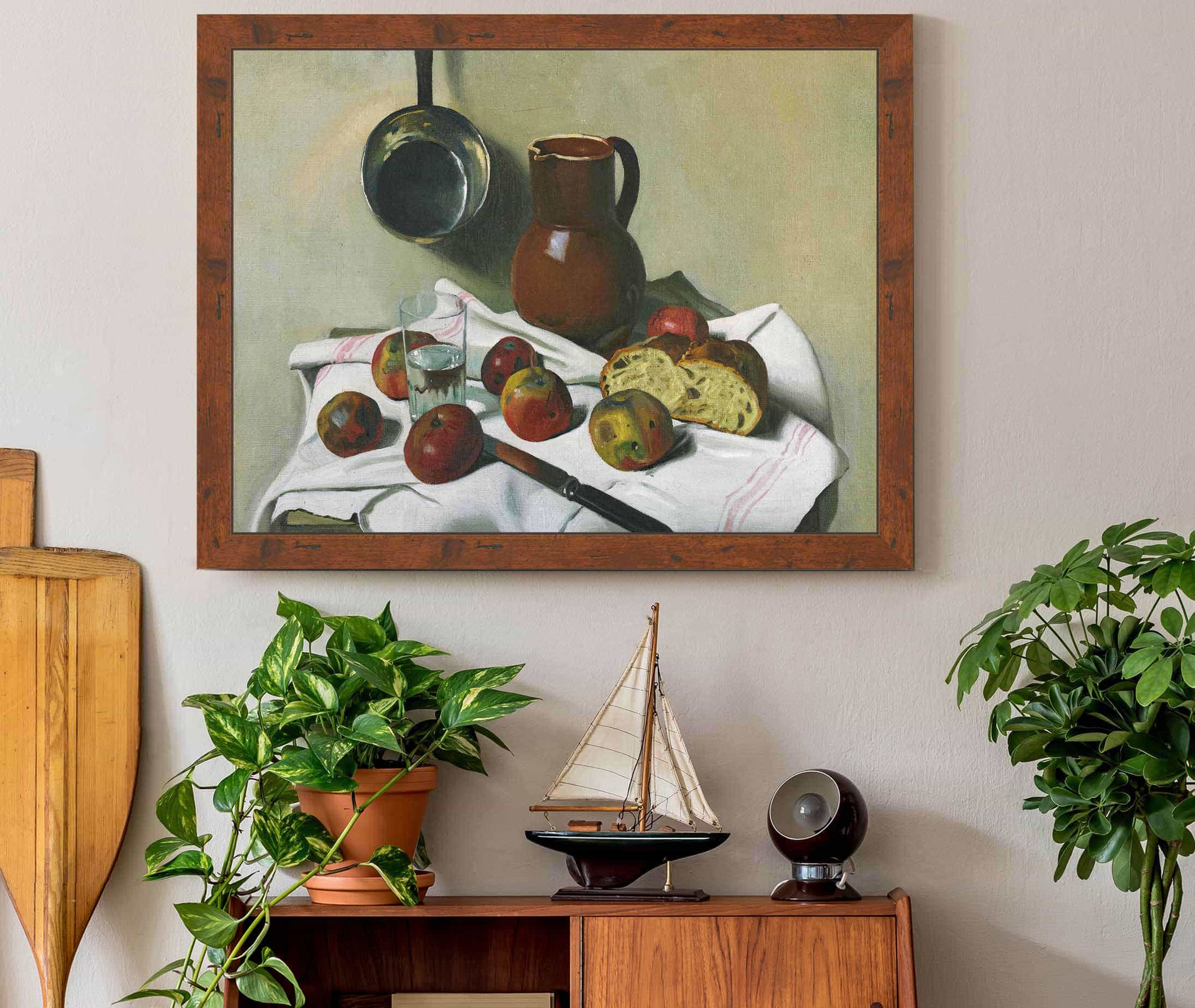Apples Jug Glass Of Water And Tin Pan by Felix Vallotton - Image 3