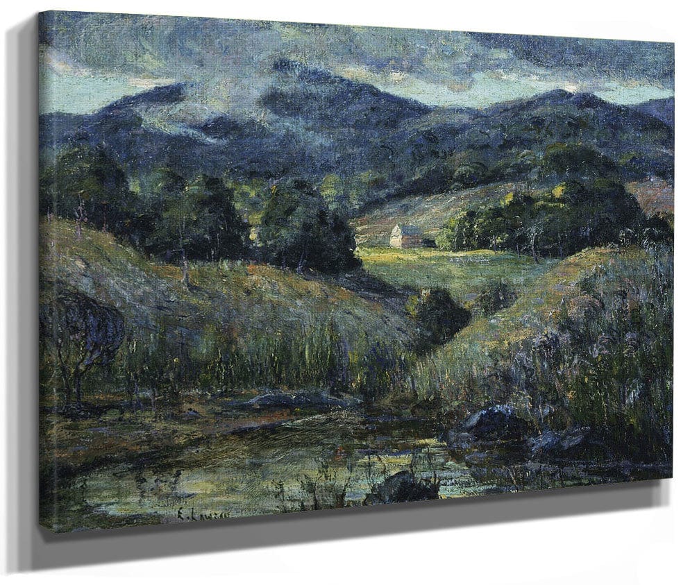 Approaching Storm By Ernest Lawson