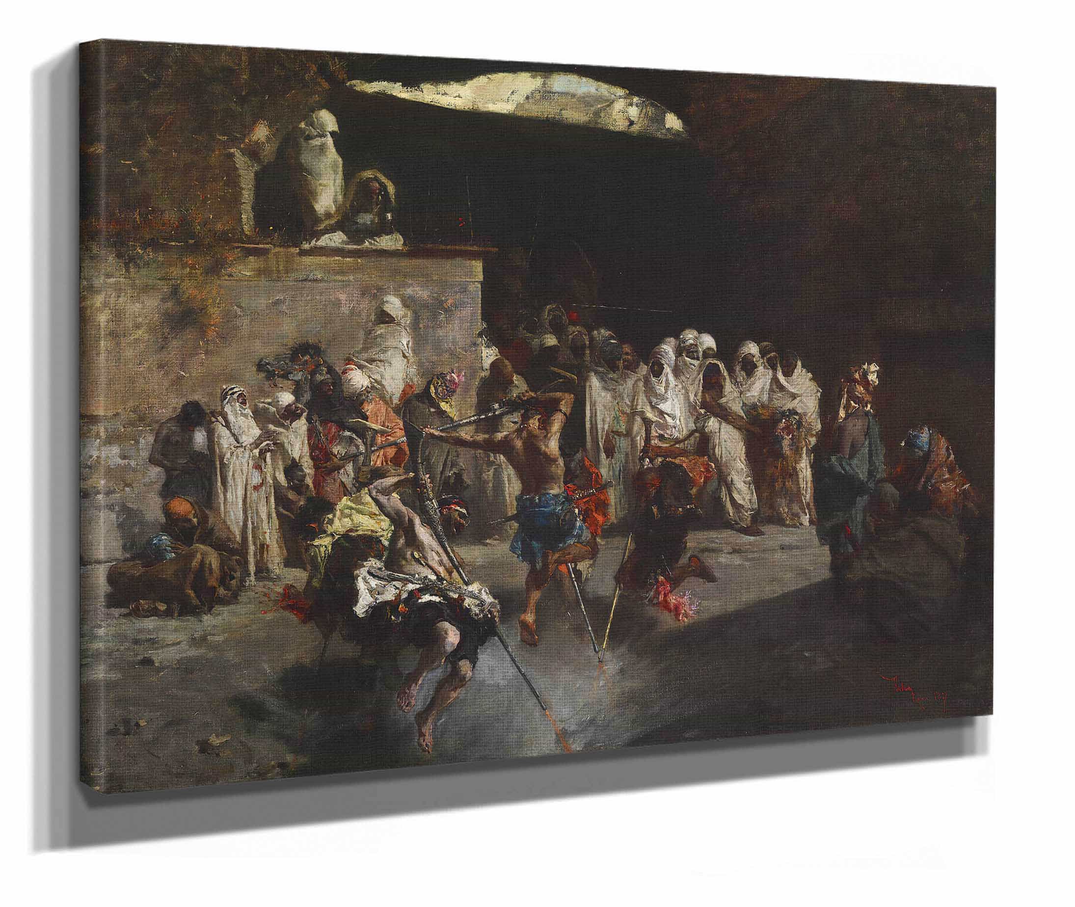 Arab Fantasia Ca by Mariano Fortuny Marsal - Image 2