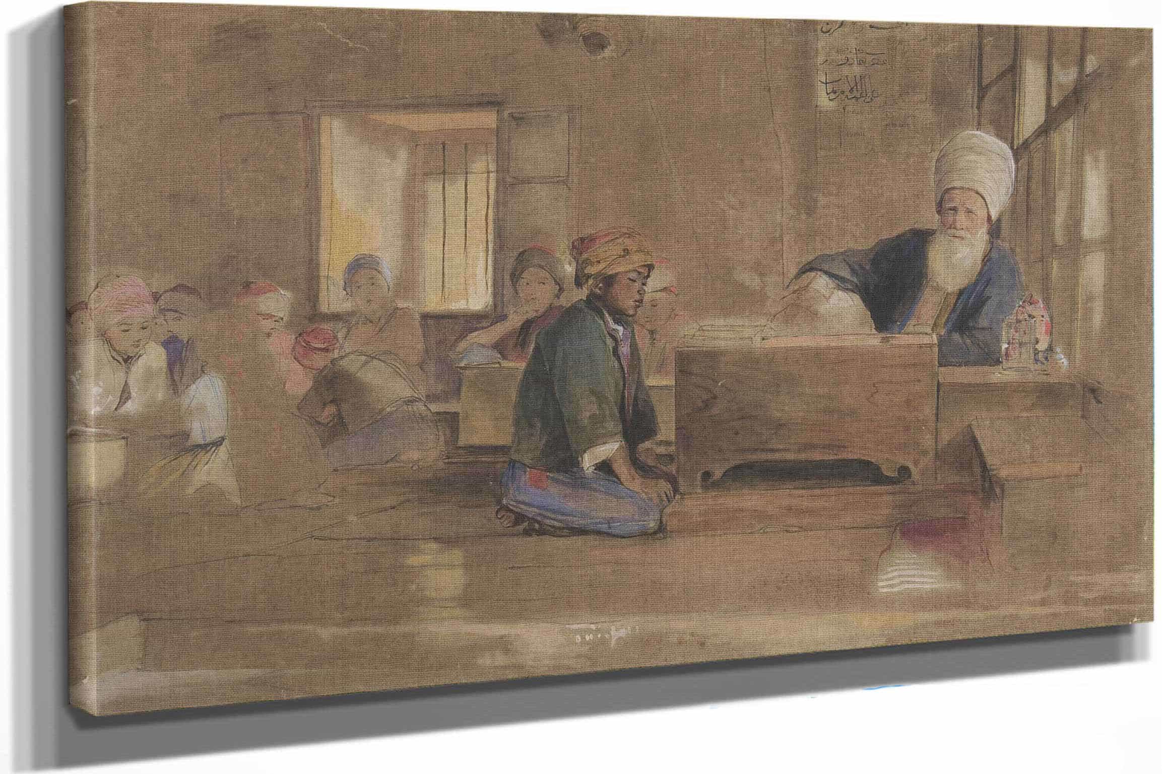 Arab School by John Frederick Lewis