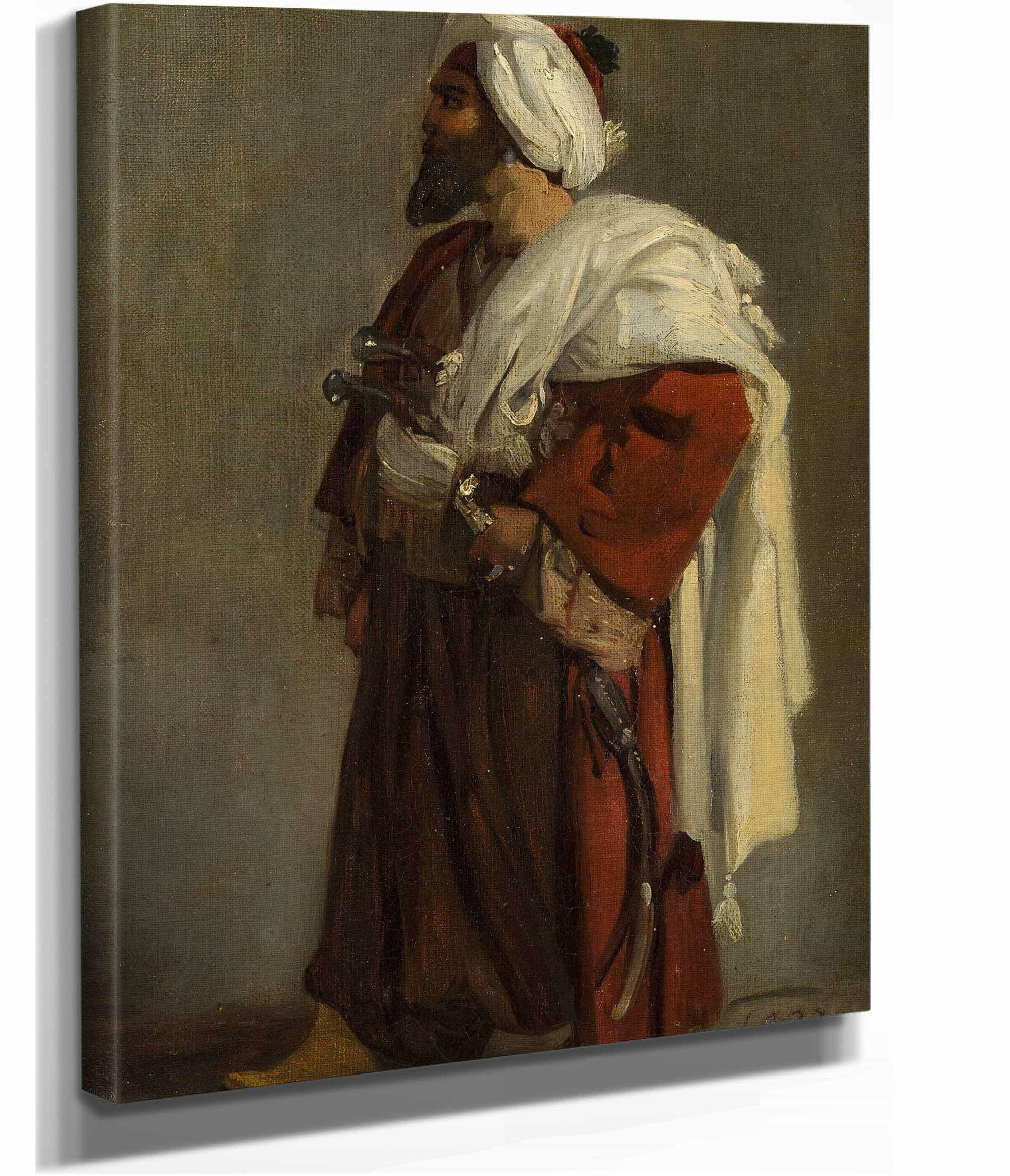 Arab Warrior by Horace Vernet - Image 2