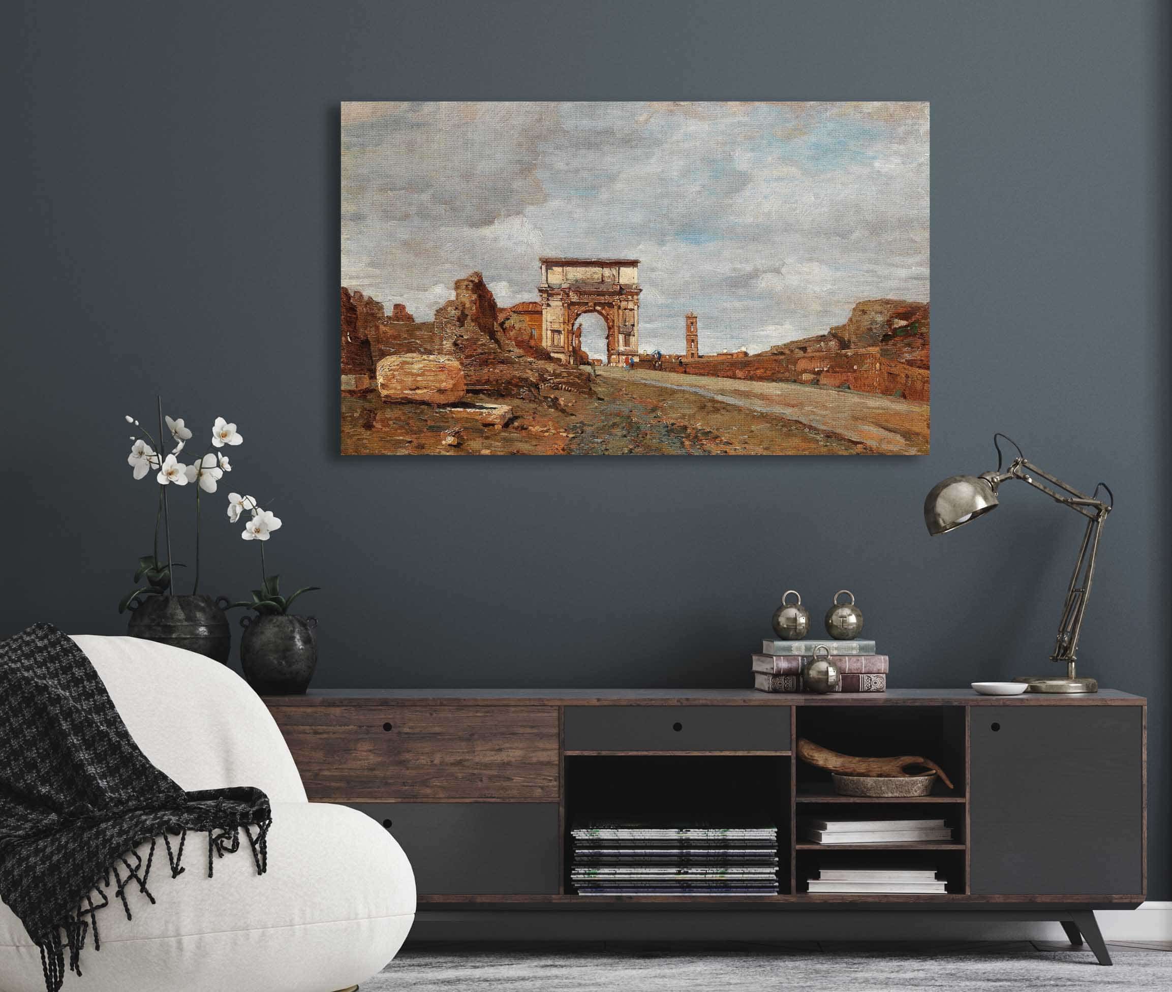 Arch Of Titus Vespasian by Tina Blau - Image 5