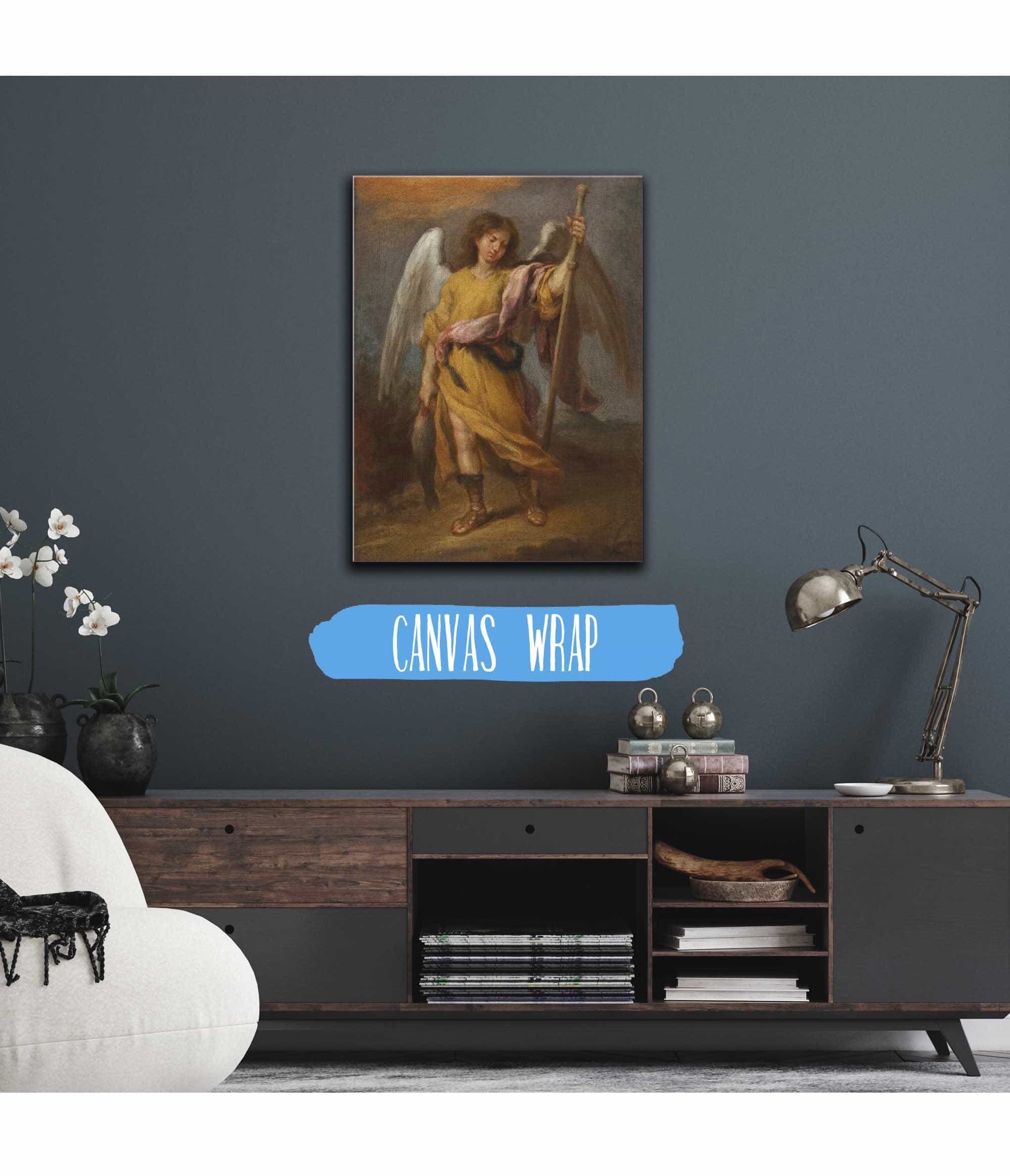 Archangel Raphael by Bartolome Esteban Murillo - Image 3