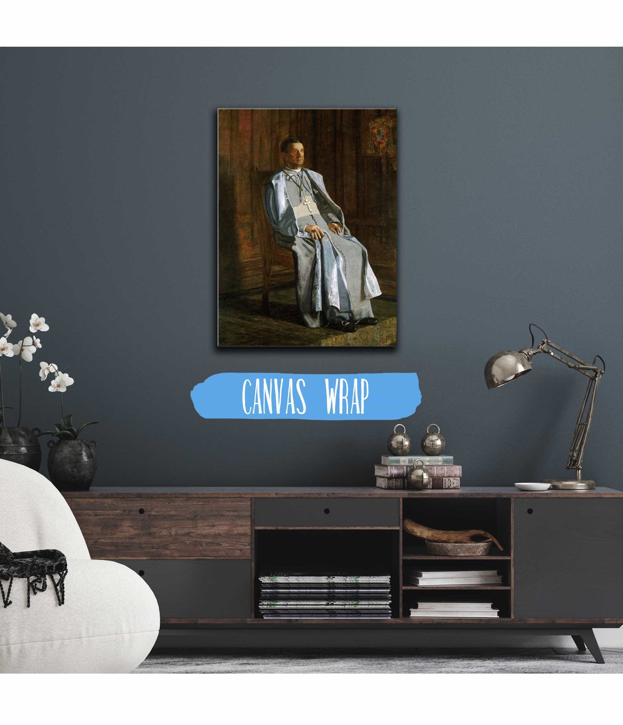 Archbishop Diomede Falconio by Thomas Eakins - Image 3