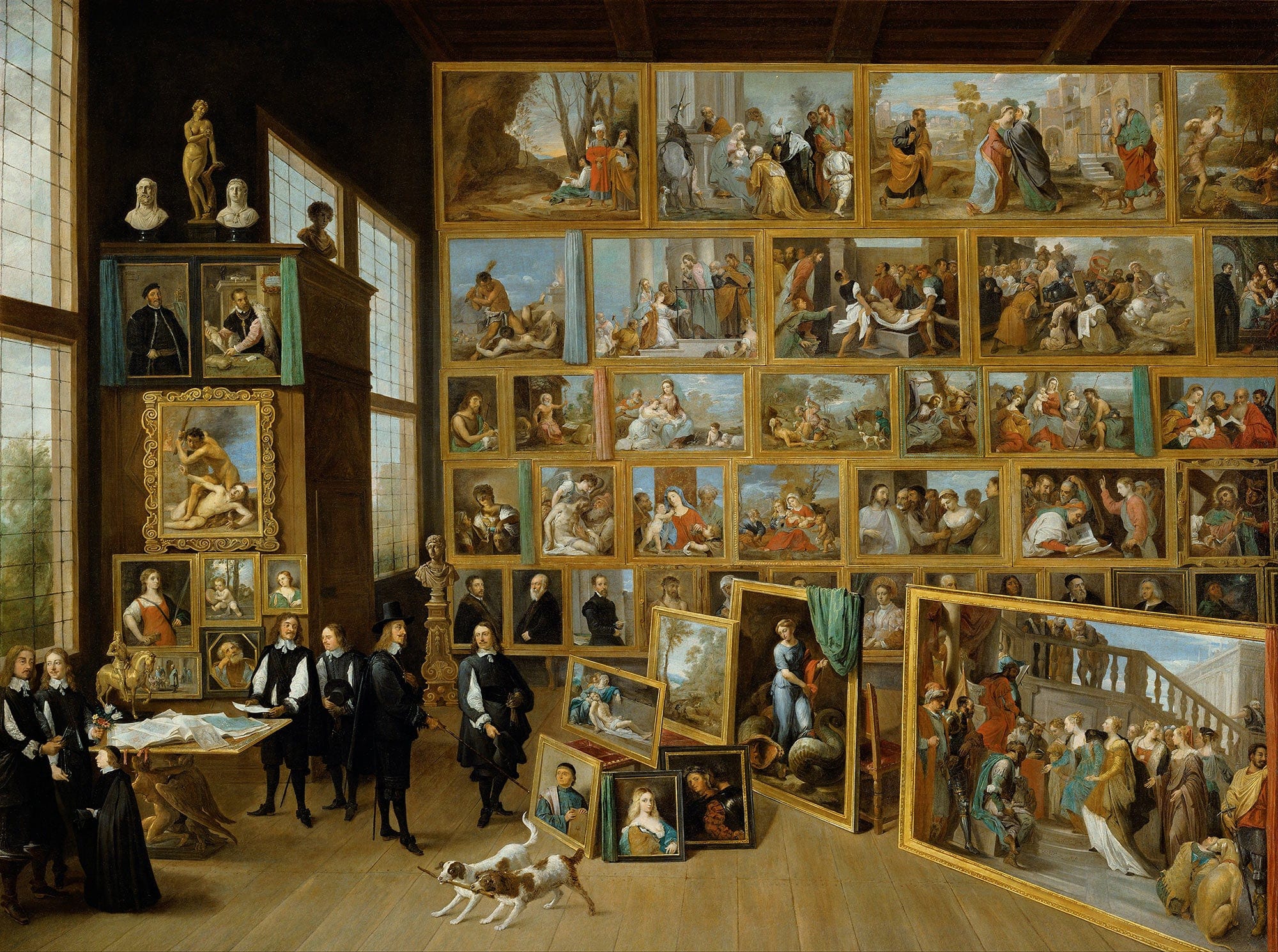 Archduke Leopold William In His Gallery At Brussels by David Teniers The Younger - Image 2
