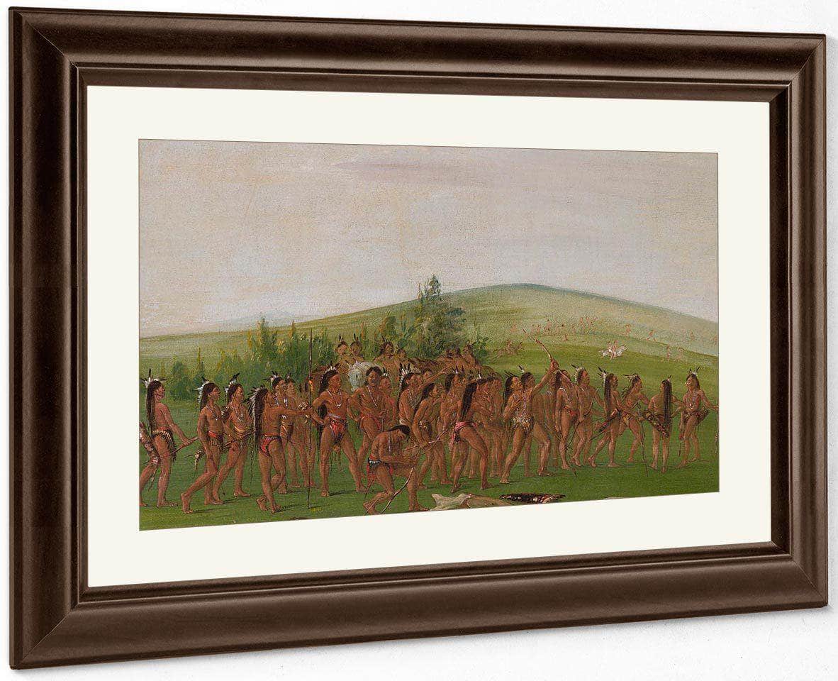 Archery Of The Mandan By George Catlin - Image 4