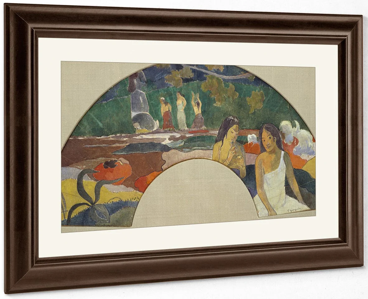 Arearea Joyousness Ii By Eugene Henri Paul Gauguin - Image 5