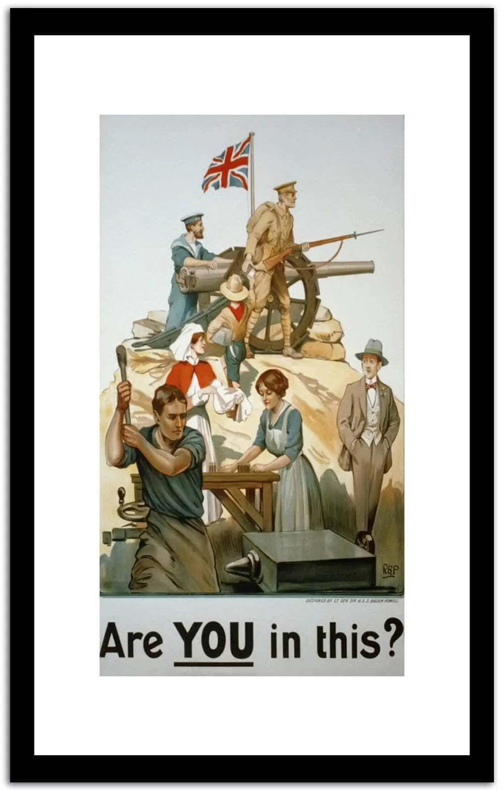 Are You In This Vintage Poster