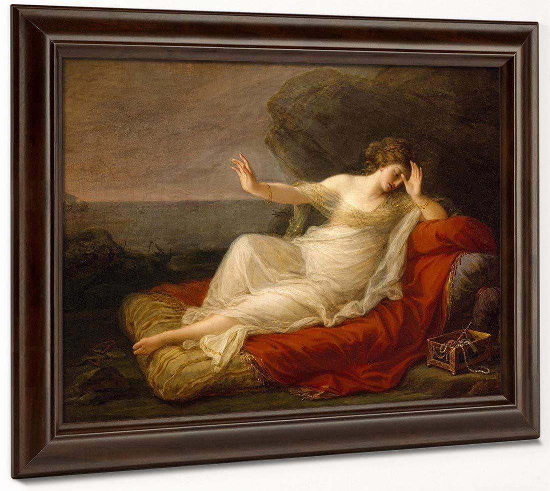 Ariadne Abandoned By Theseus 1774 25X35In Museum Of Fine Arts Houston By Angelica Kauffmann - Image 4
