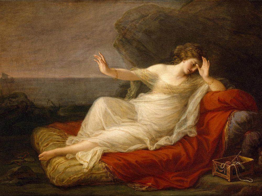 Ariadne Abandoned By Theseus 1774 25X35In Museum Of Fine Arts Houston By Angelica Kauffmann - Image 5