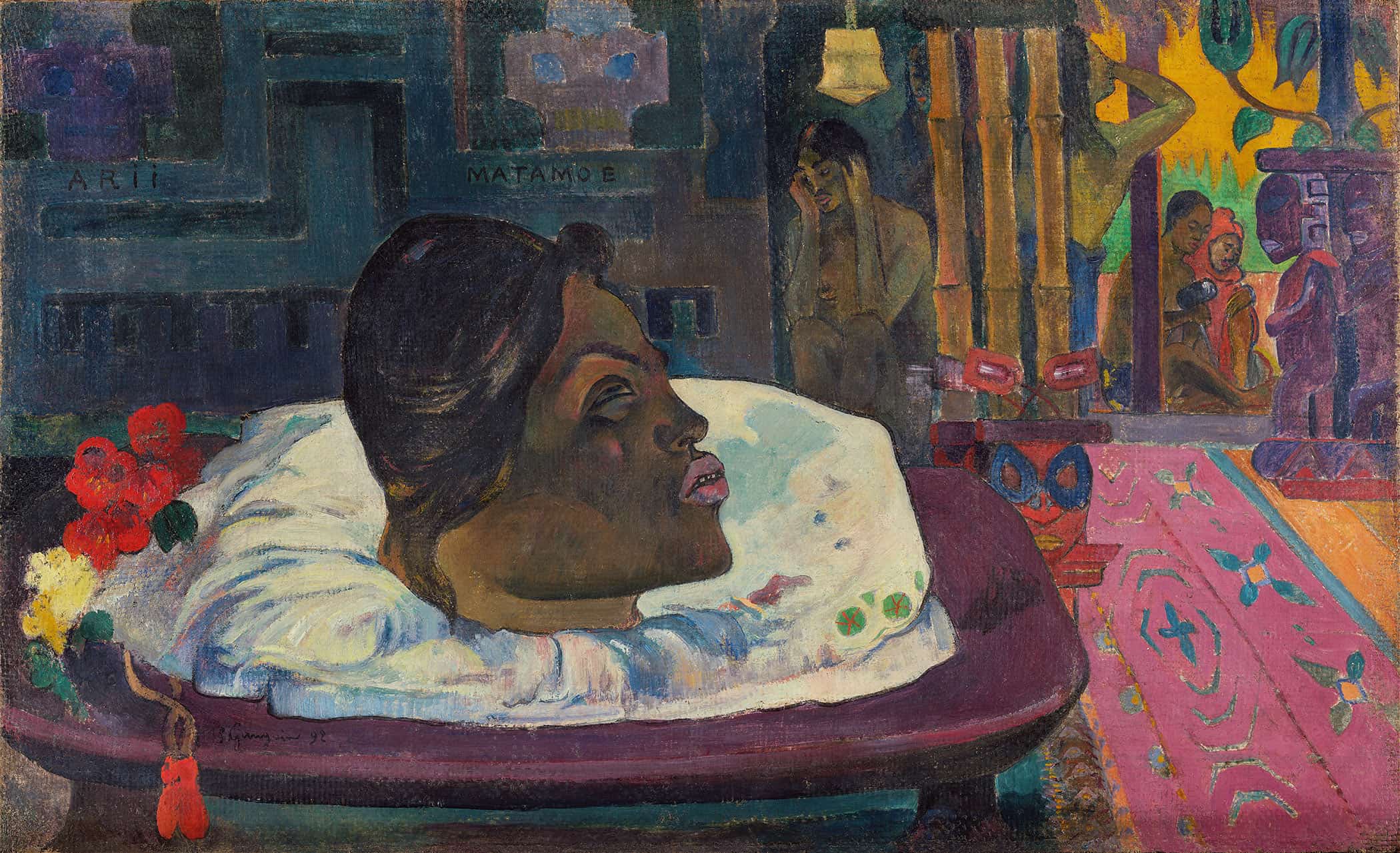 Arii Matamoe The Royal End by Paul Gauguin - Image 2