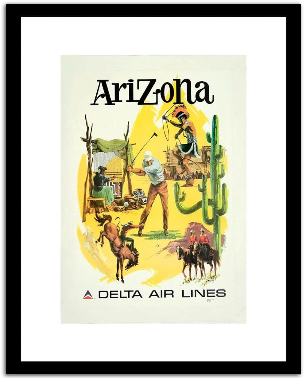 Arizona Vintage Posterb
