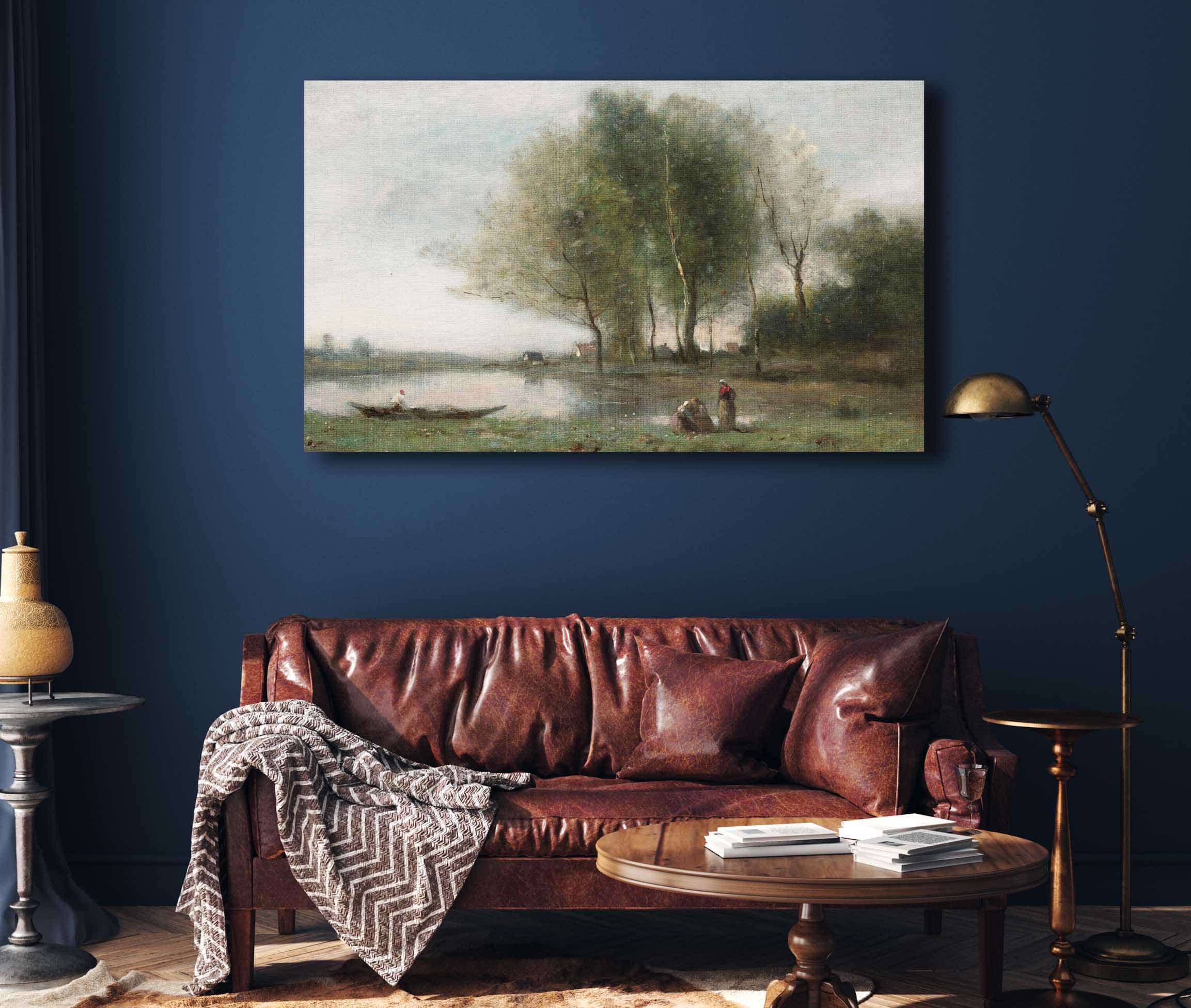 Arleux Du Nord by Jean Baptiste Camille Corot - Image 4