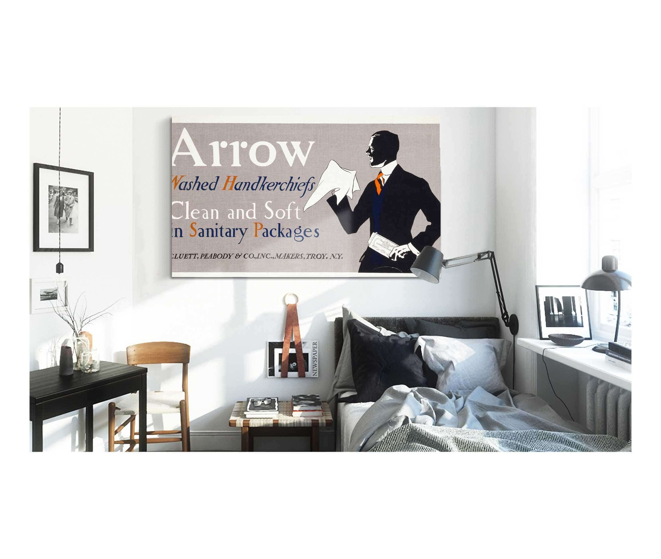 Arrow Washed Handkerchiefs Clean And Soft In Sanitary Packages by Edward Penfield - Image 3