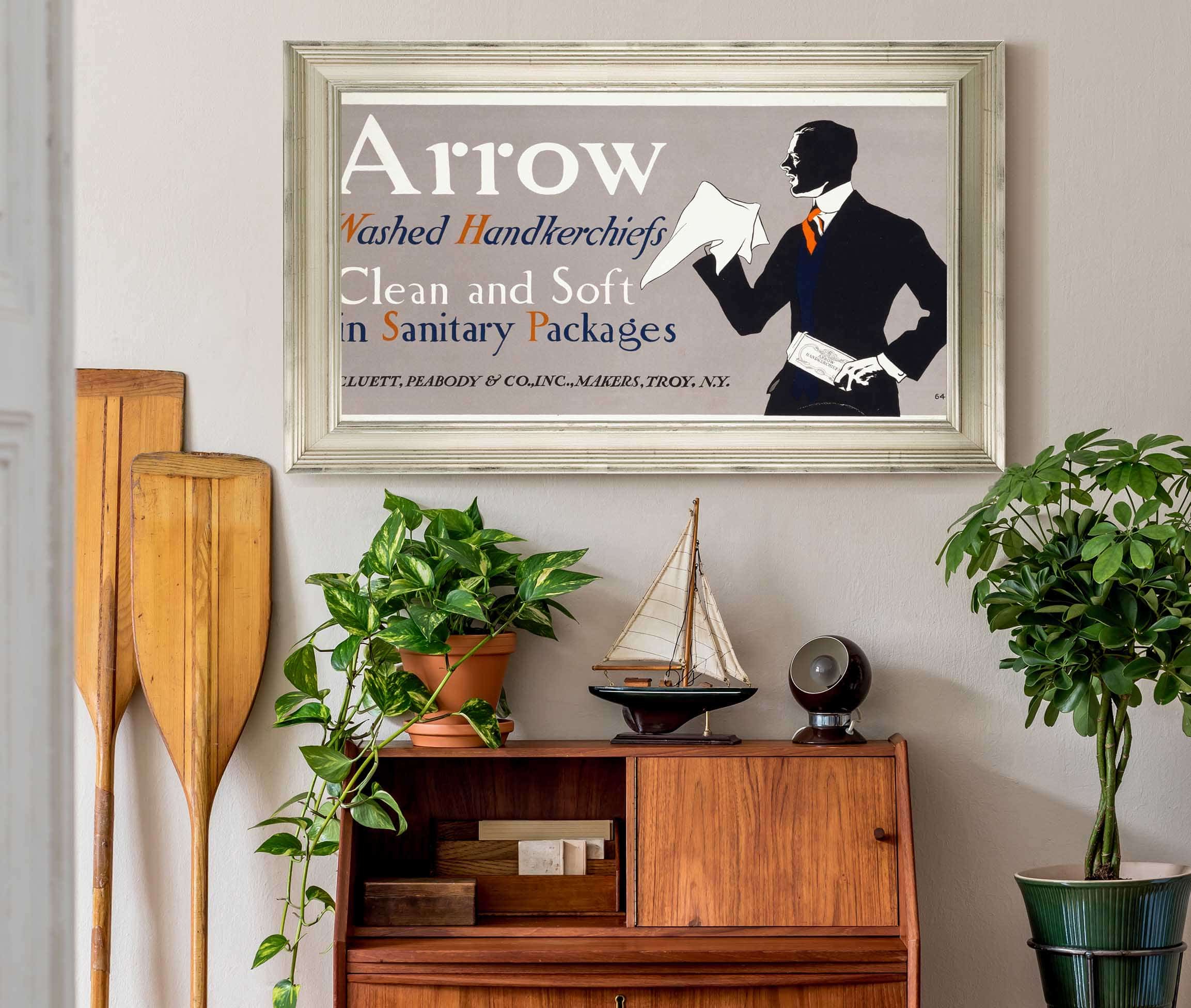 Arrow Washed Handkerchiefs Clean And Soft In Sanitary Packages by Edward Penfield - Image 6