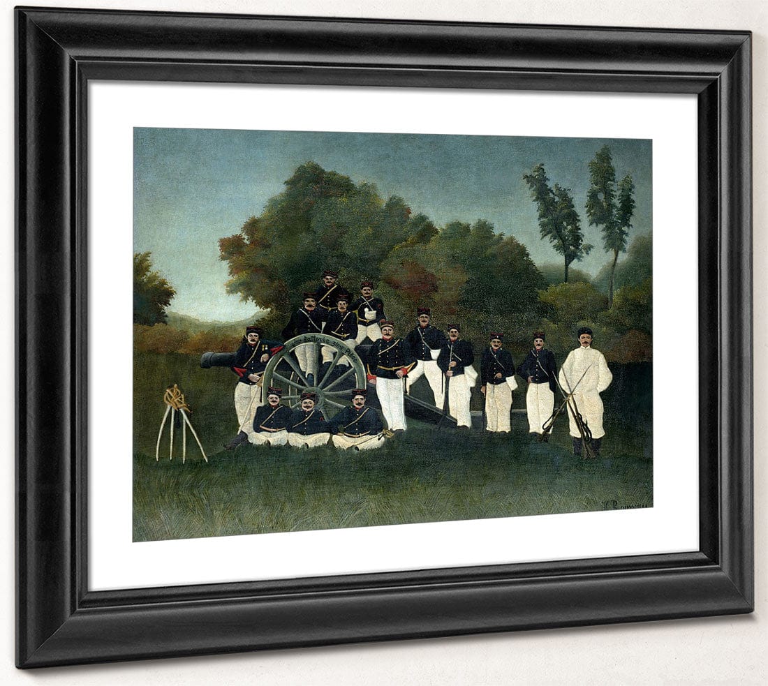 Artillerymen (Les Artilleurs) By Henri Julien Felix Rousseau - Image 2