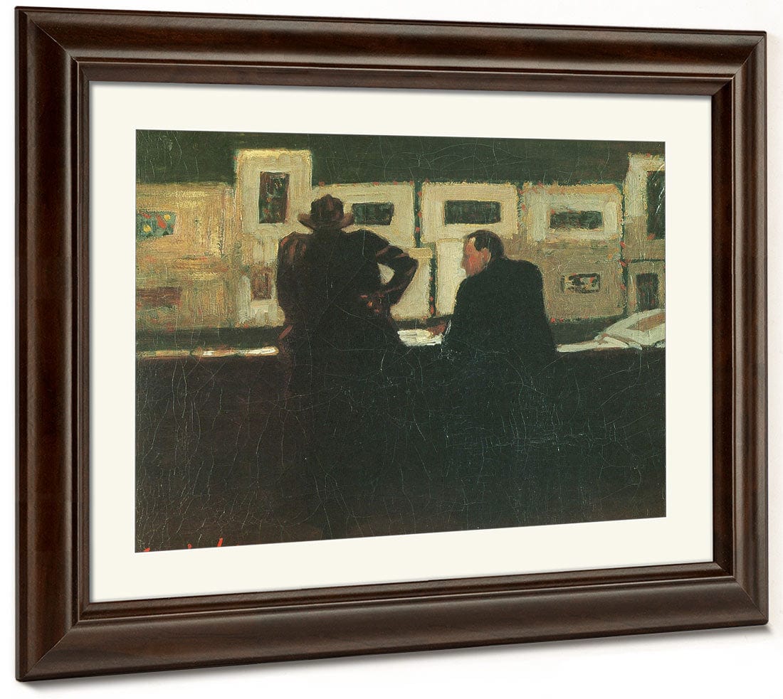 Artist And His Patron 1905 By George Luks - Image 5