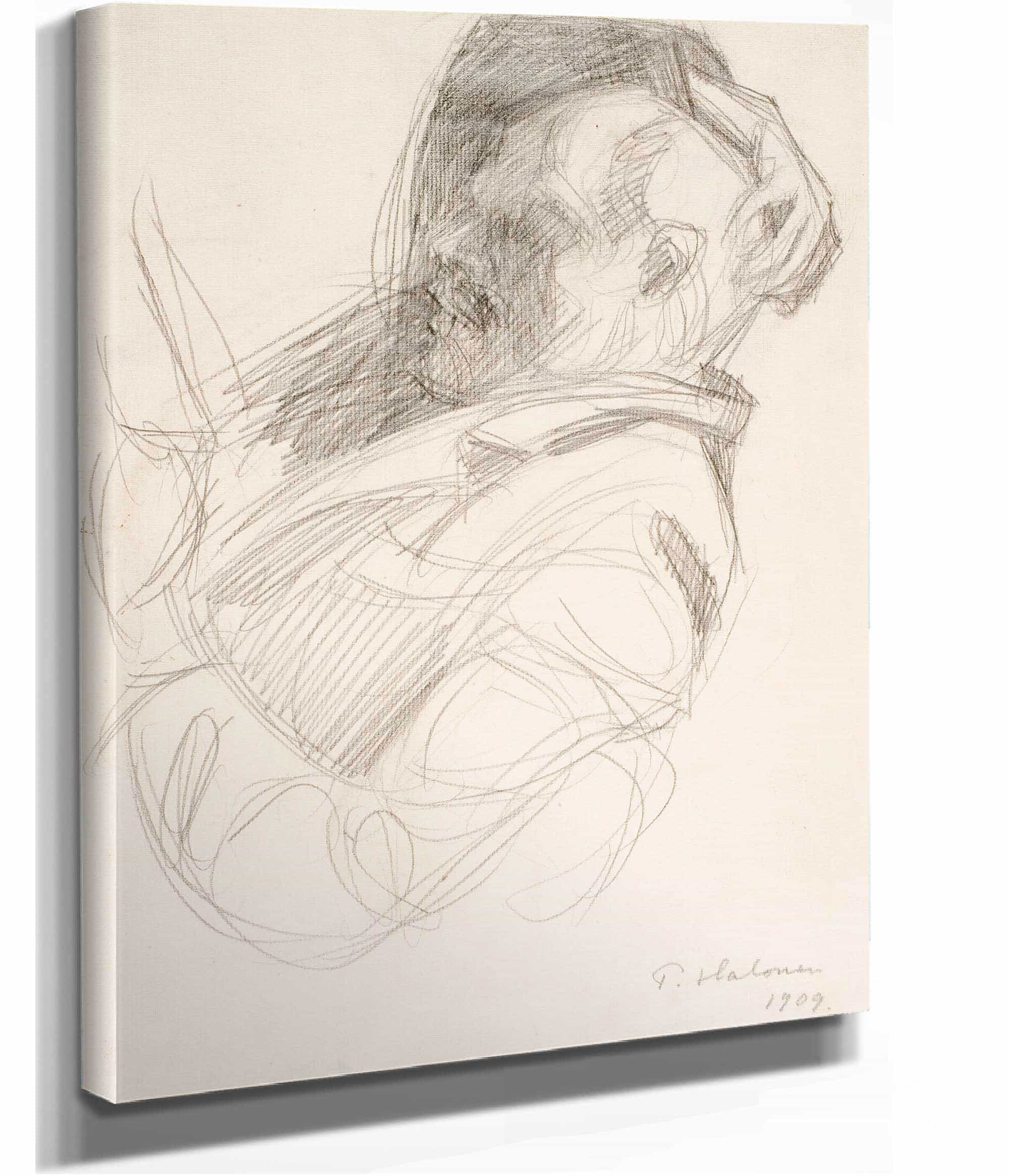 Arttu Reading by Pekka Halonen - Image 2