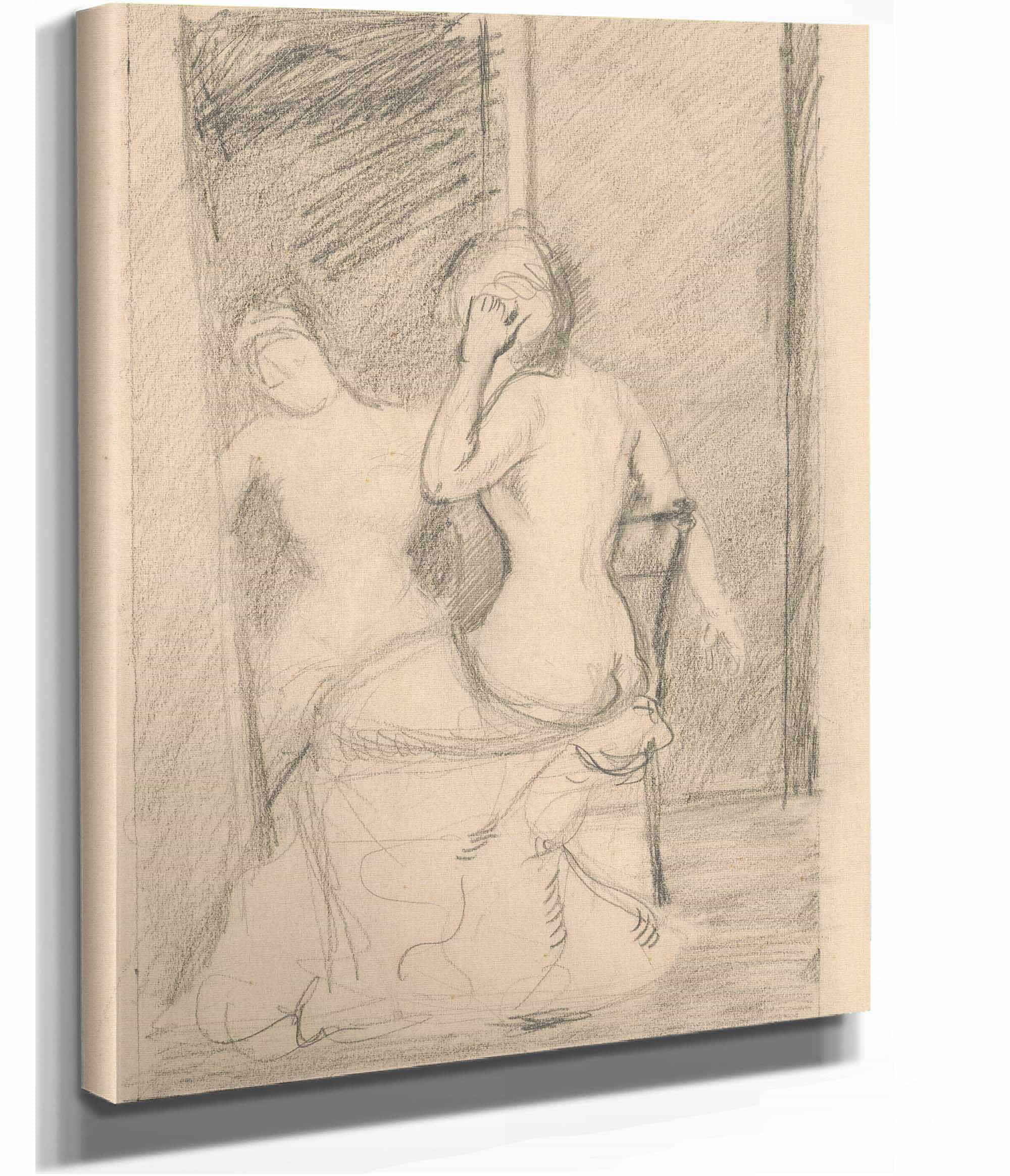 At A Mirror by Cyprian Majernik - Image 2