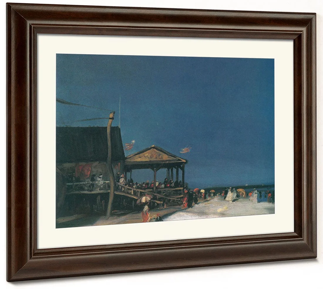 At Far Rockaway 1902 By Robert Henri - Image 5