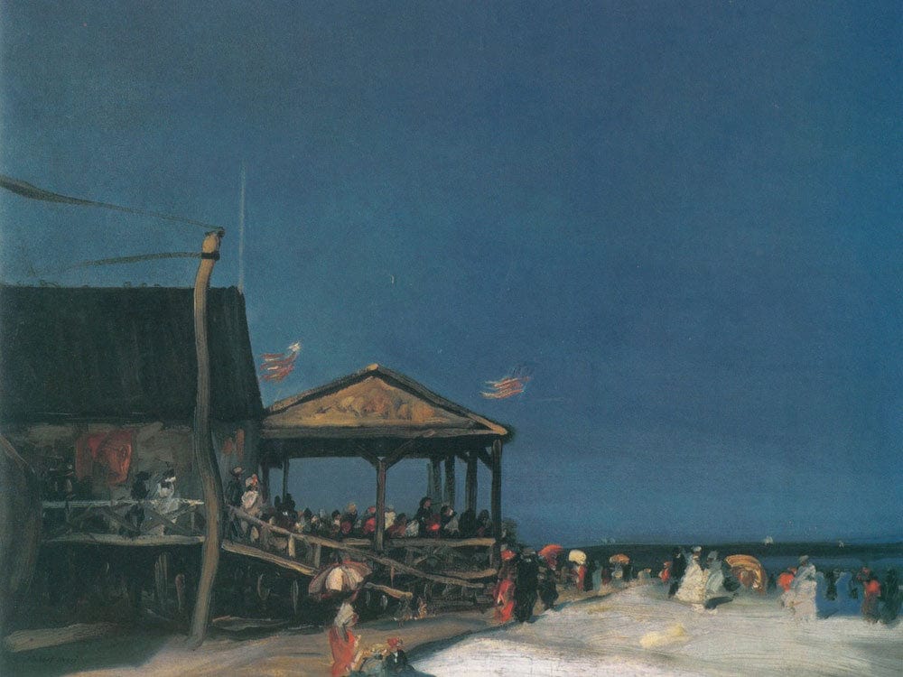 At Far Rockaway 1902 By Robert Henri - Image 7