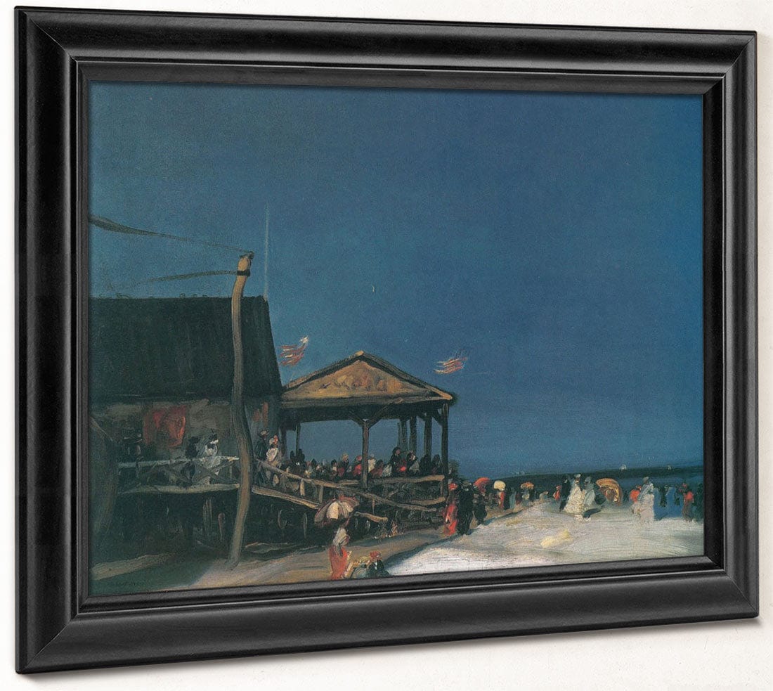 At Far Rockaway 1902 By Robert Henri - Image 8