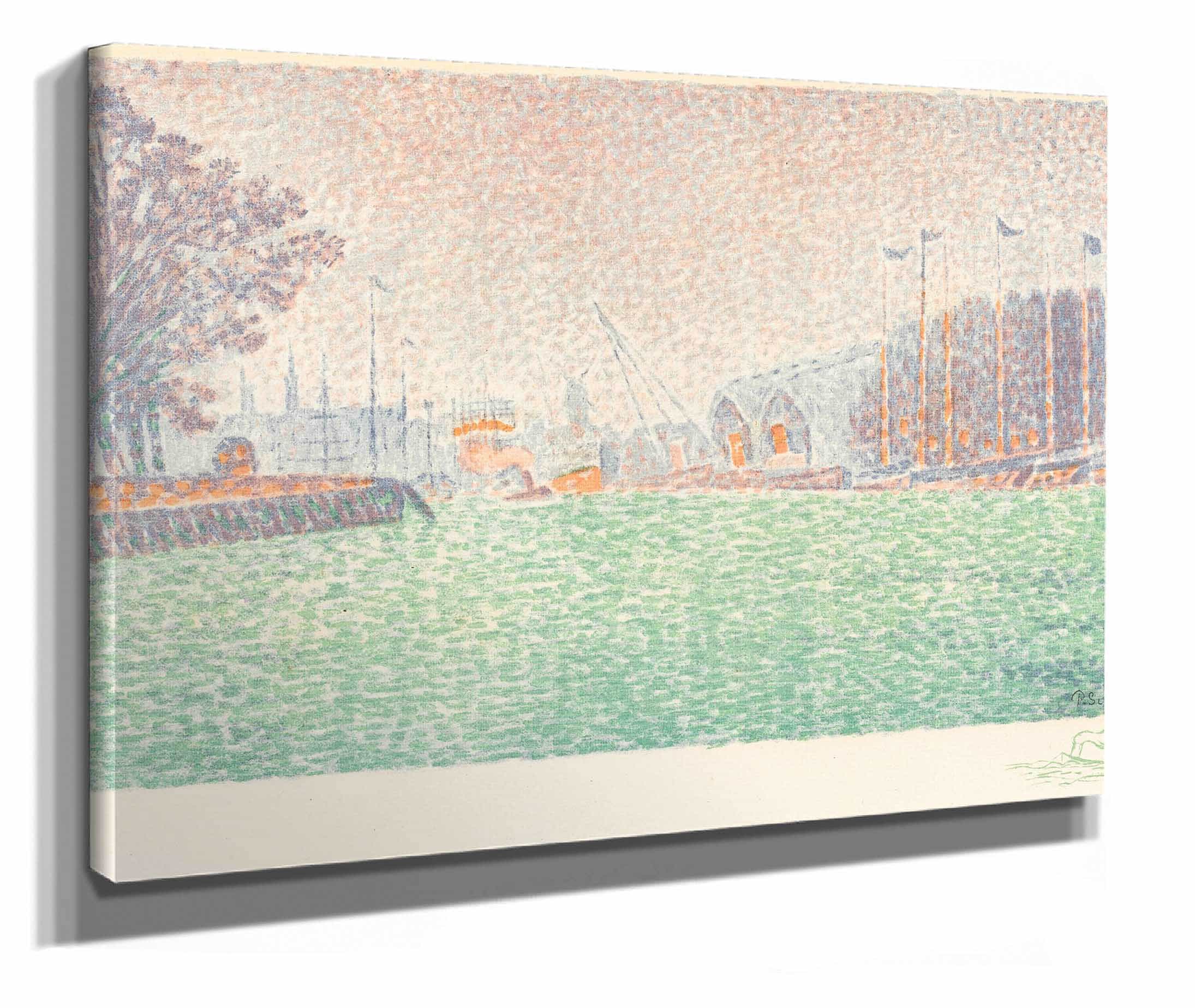 At Flushing A Flessingue by Paul Signac - Image 2