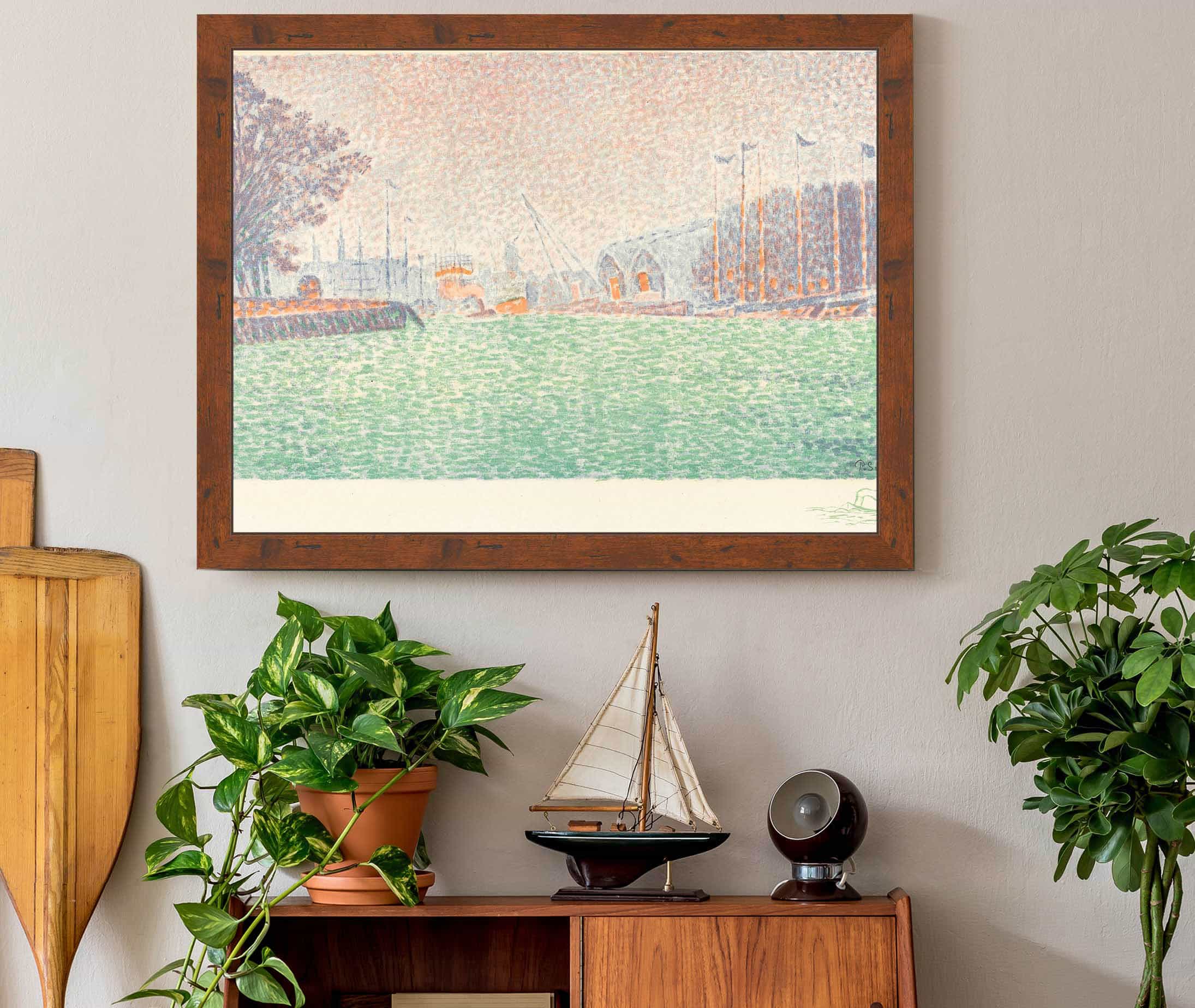 At Flushing A Flessingue by Paul Signac - Image 3