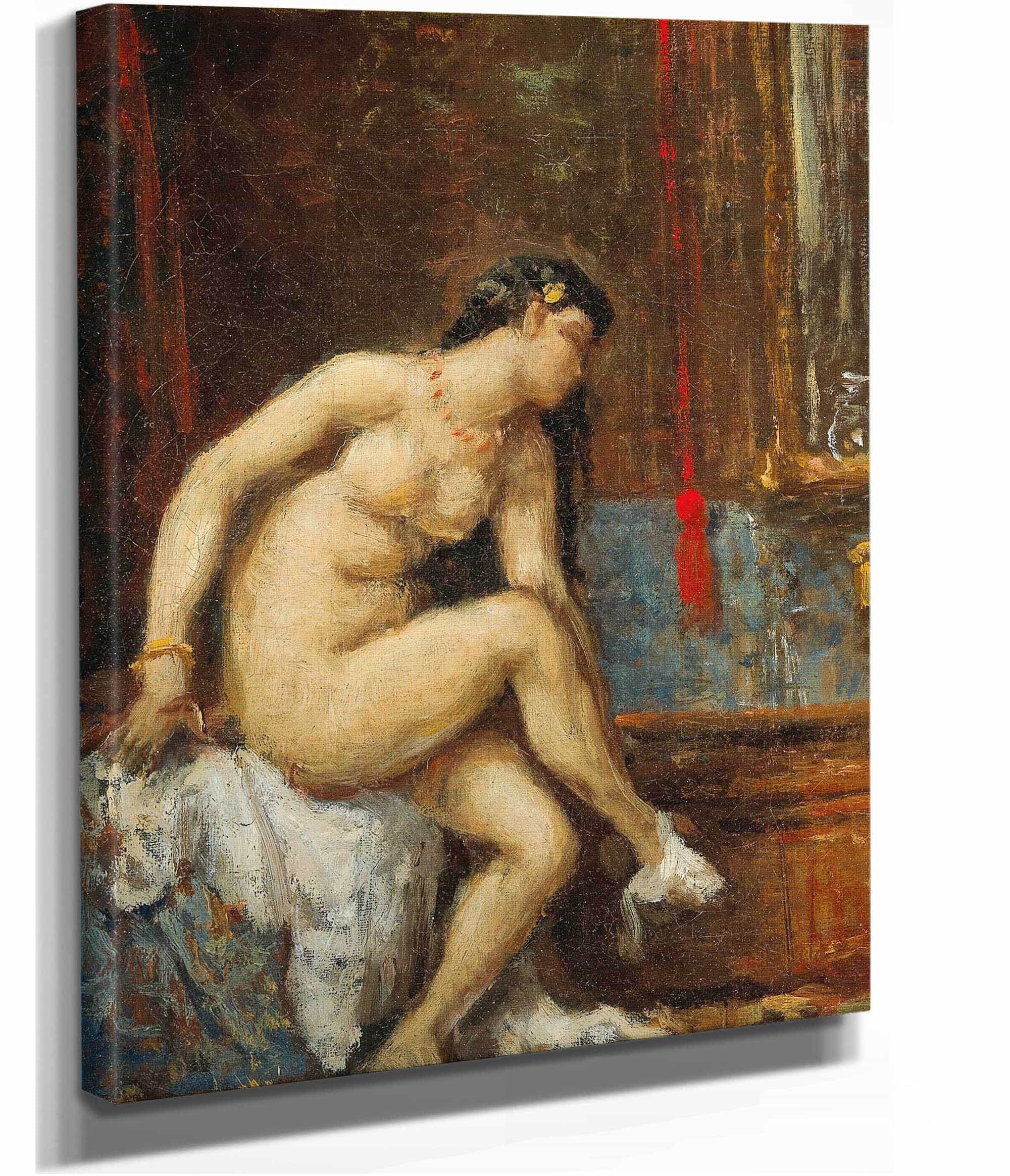 At Her Toilette by Theodore Chasseriau - Image 2