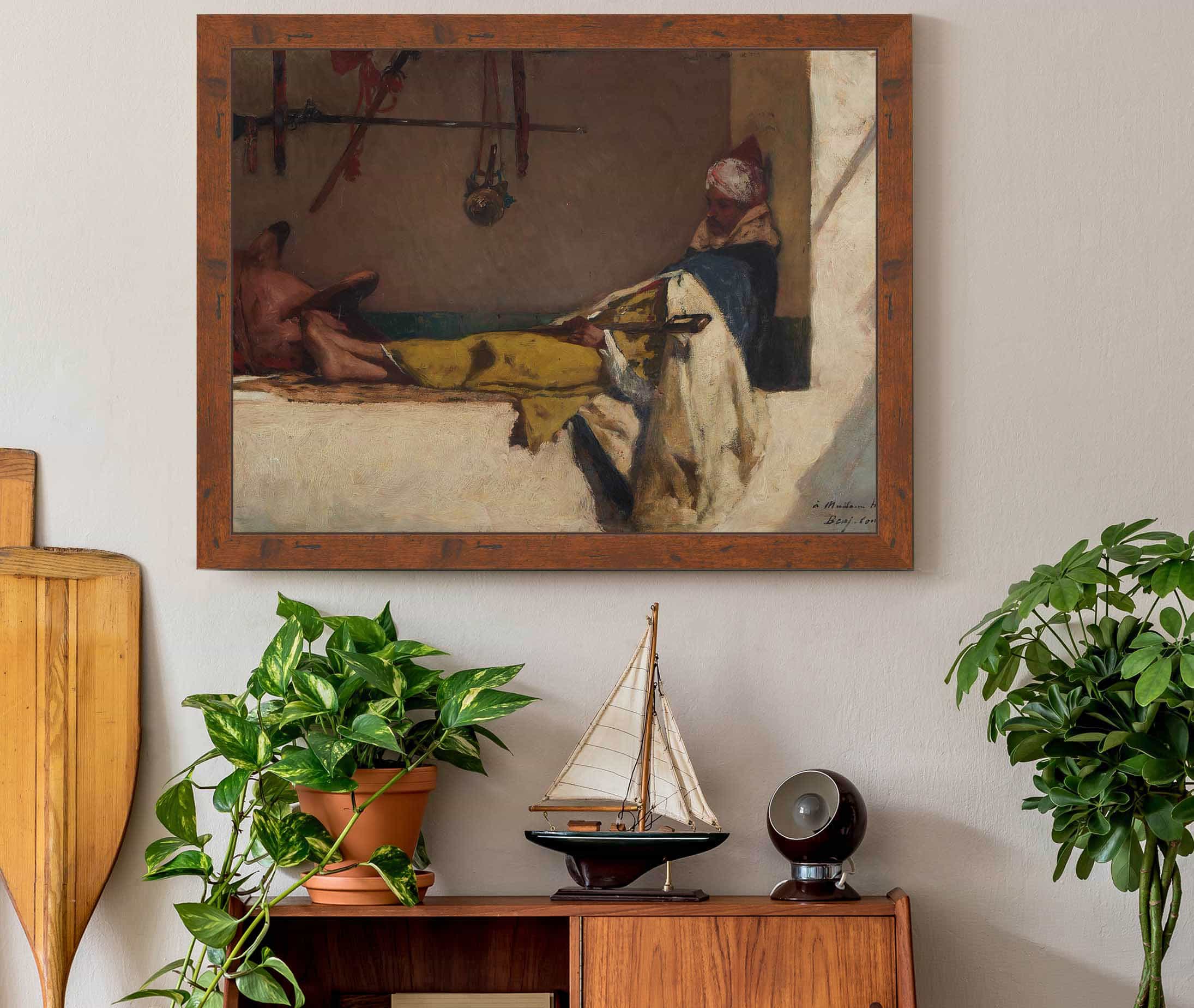 At Rest by Jean Joseph Benjamin Constant - Image 3