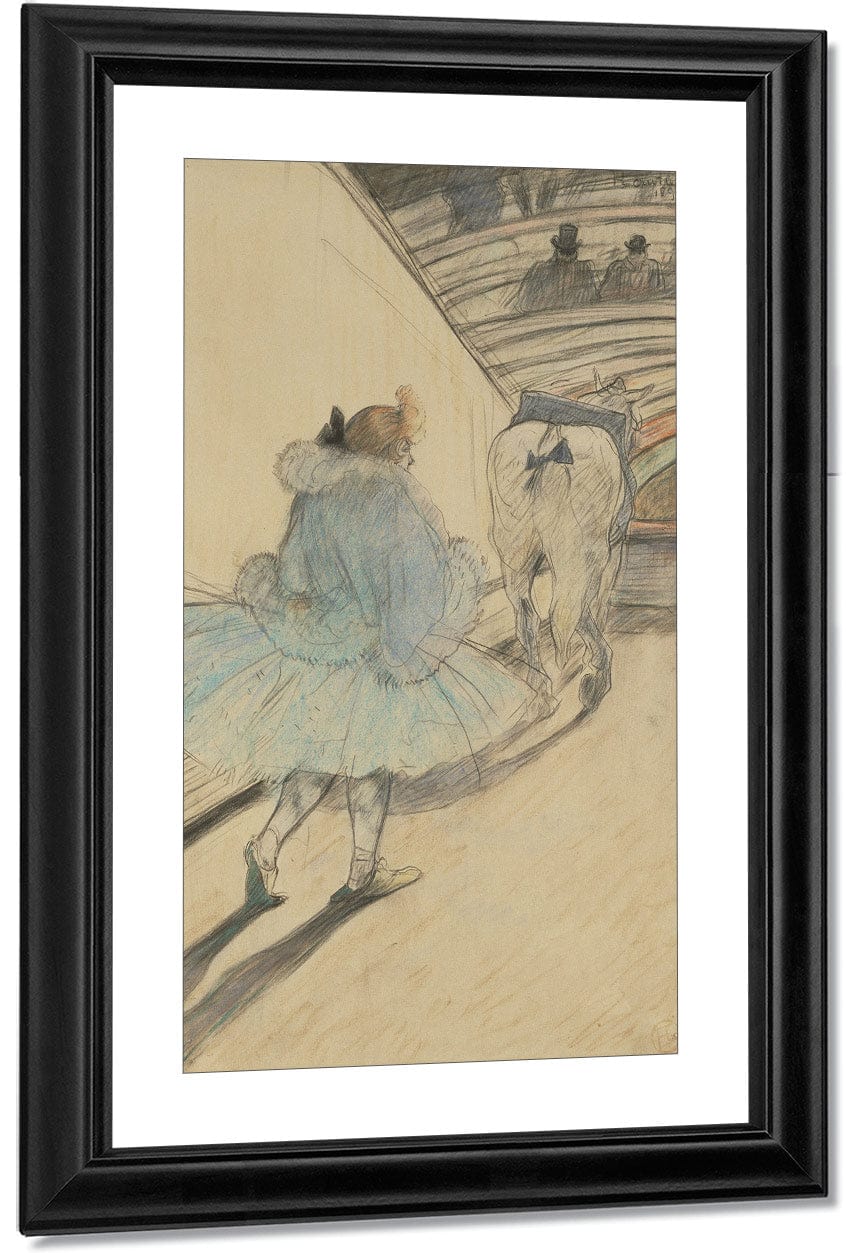 At The Circus Entering The Ring By Henri Marie Raymond De Toulouse Lautrec Monfa - Image 3