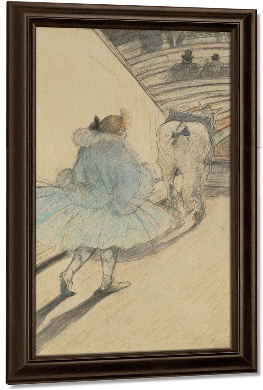 At The Circus Entering The Ring By Henri Marie Raymond De Toulouse Lautrec Monfa - Image 5