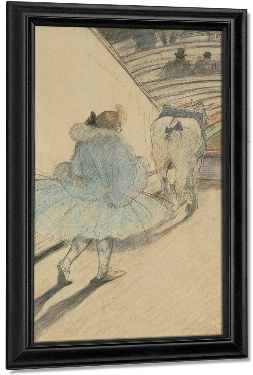 At The Circus Entering The Ring By Henri Marie Raymond De Toulouse Lautrec Monfa - Image 7