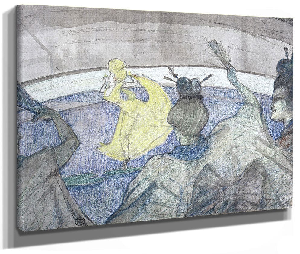 At The Circus By Henri Marie Raymond De Toulouse Lautrec Monfa