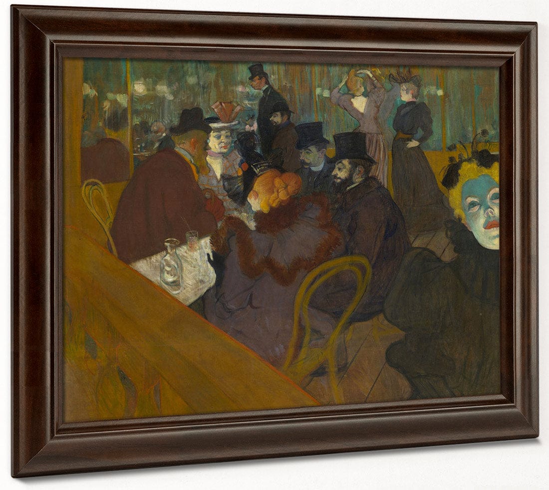 At The Moulin Rouge 1895 By Henri De Toulouse Lautrec - Image 6