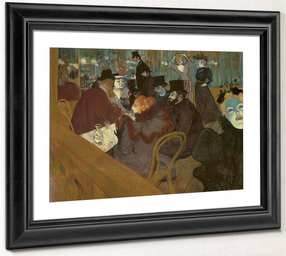 At The Moulin Rouge By Henri De Lautrec Toulouse - Image 4