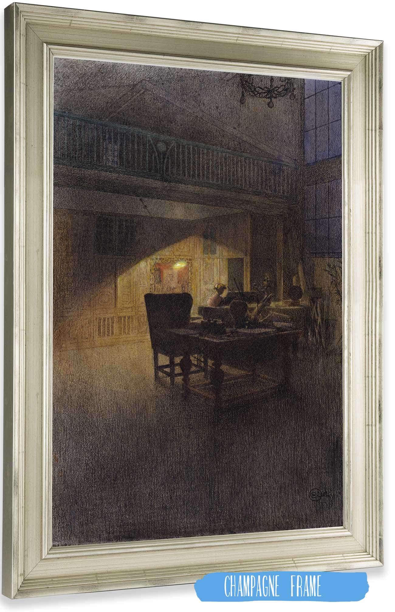 At The Piano by Carl Larsson
