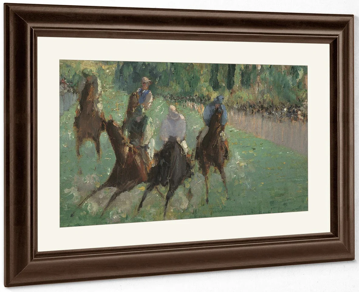 At The Races By Edouard Manet - Image 5