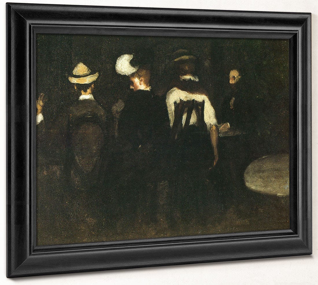 At The Table 1905 By Guy Pene Du Bois - Image 8
