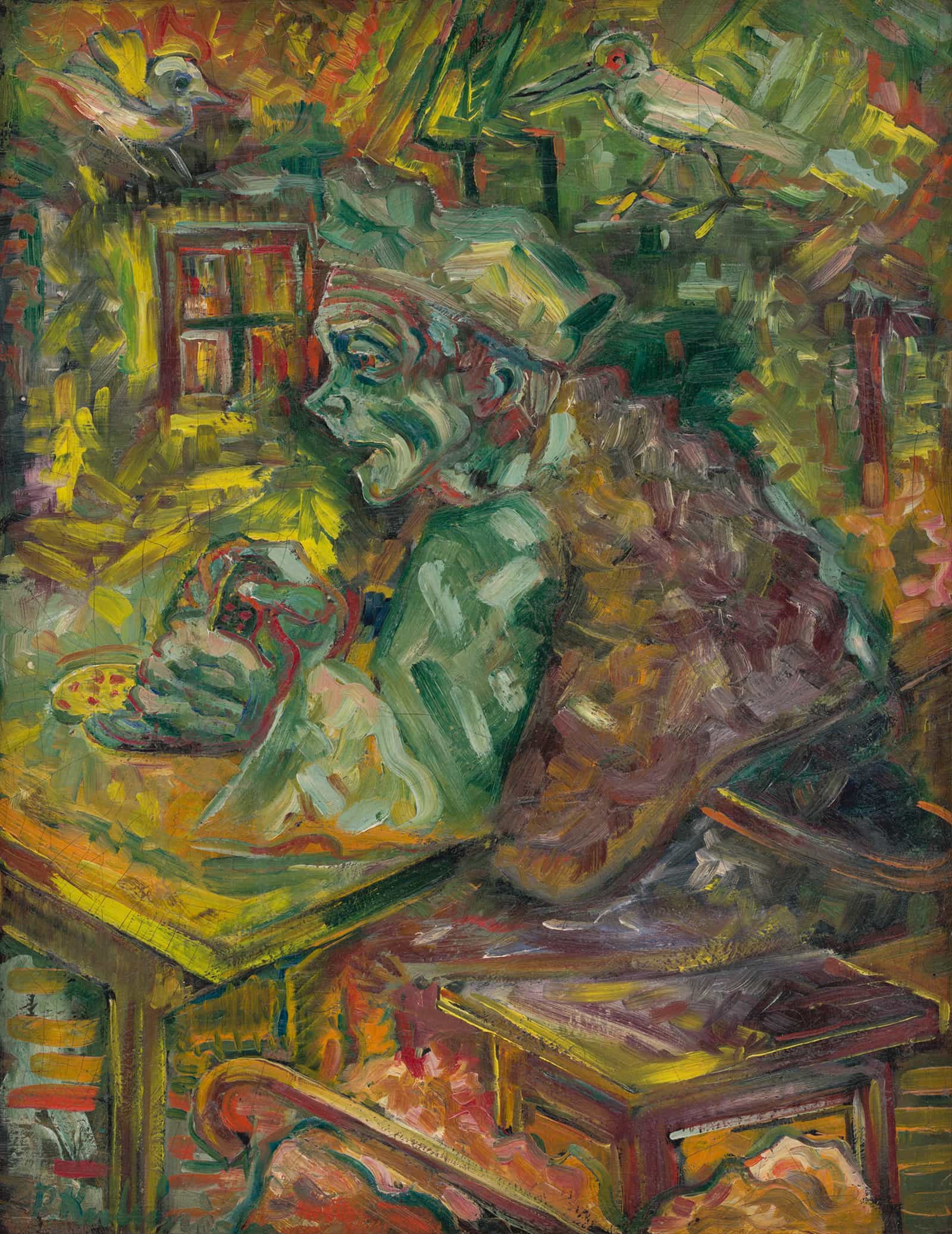At The Table by Arnold Peter Weisz Kubincan