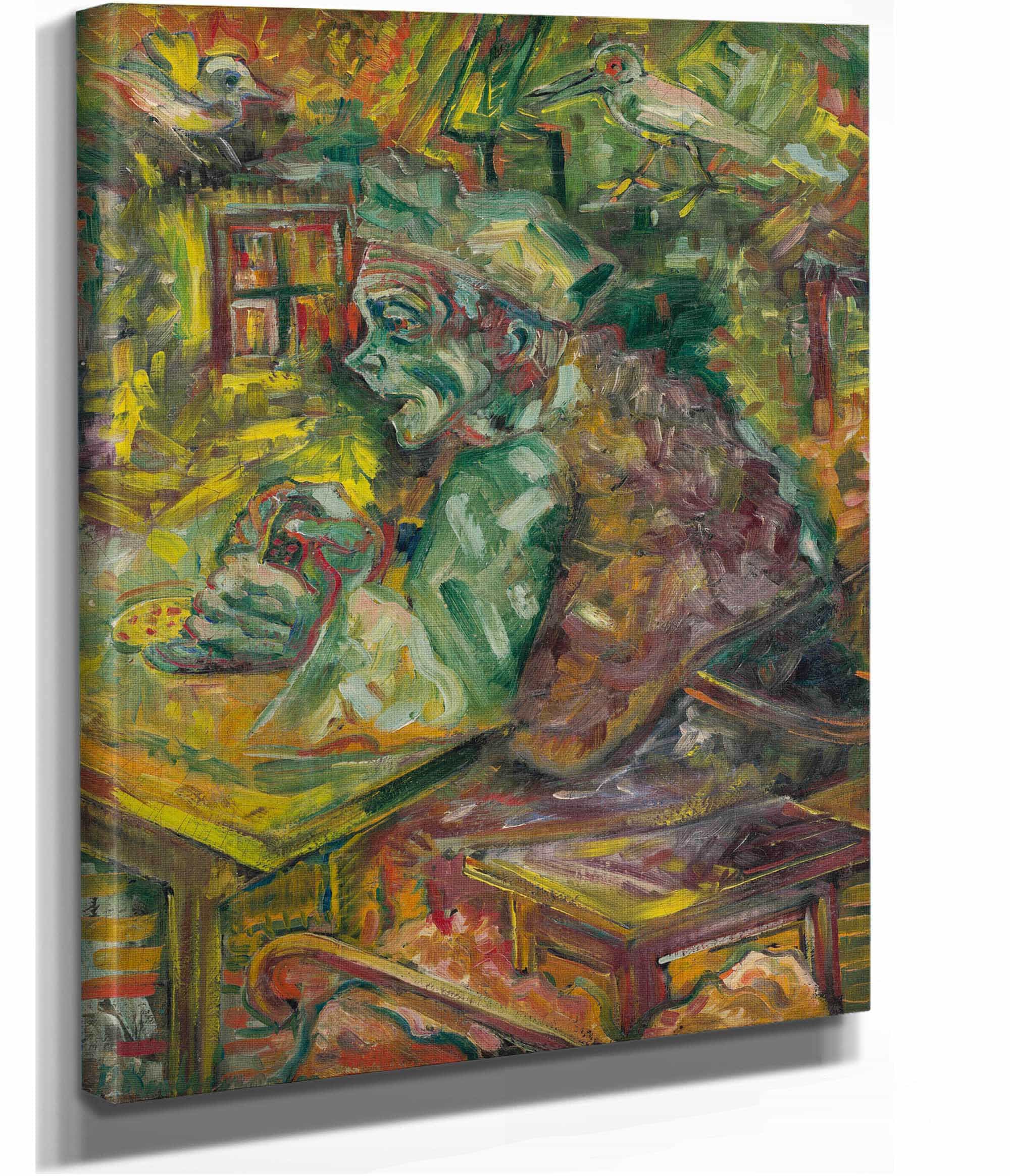 At The Table by Arnold Peter Weisz Kubincan - Image 2