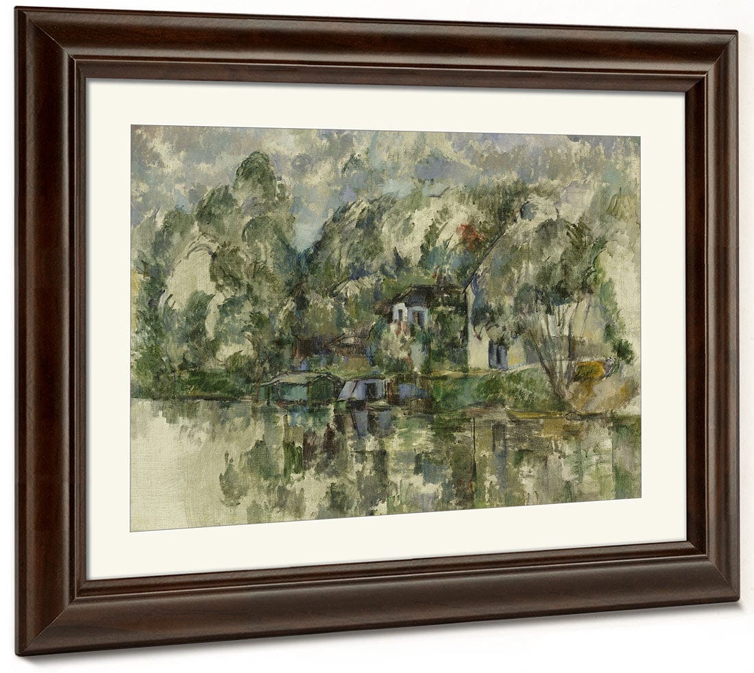 At The Water's Edge By Paul Cezanne - Image 3