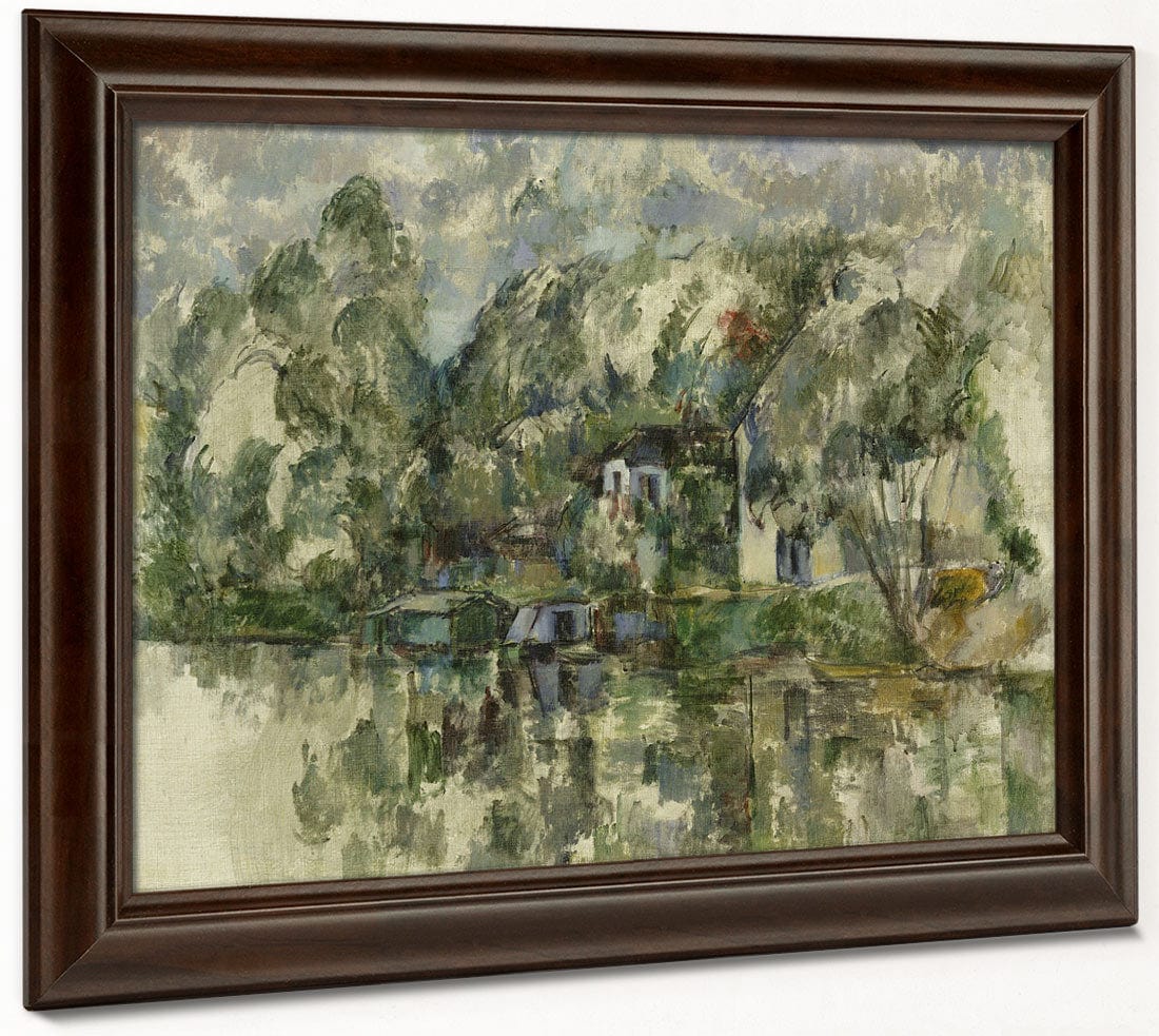 At The Water's Edge By Paul Cezanne - Image 4