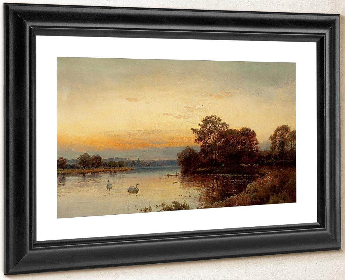 At Wallingford On The Thames By Alfred De Breanski - Image 4