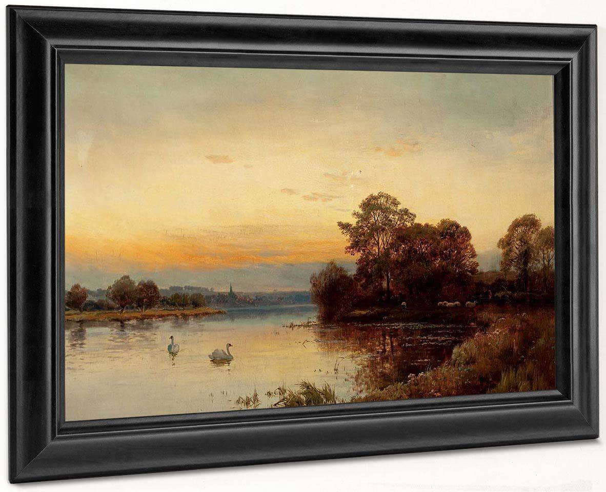 At Wallingford On The Thames By Alfred De Breanski - Image 8