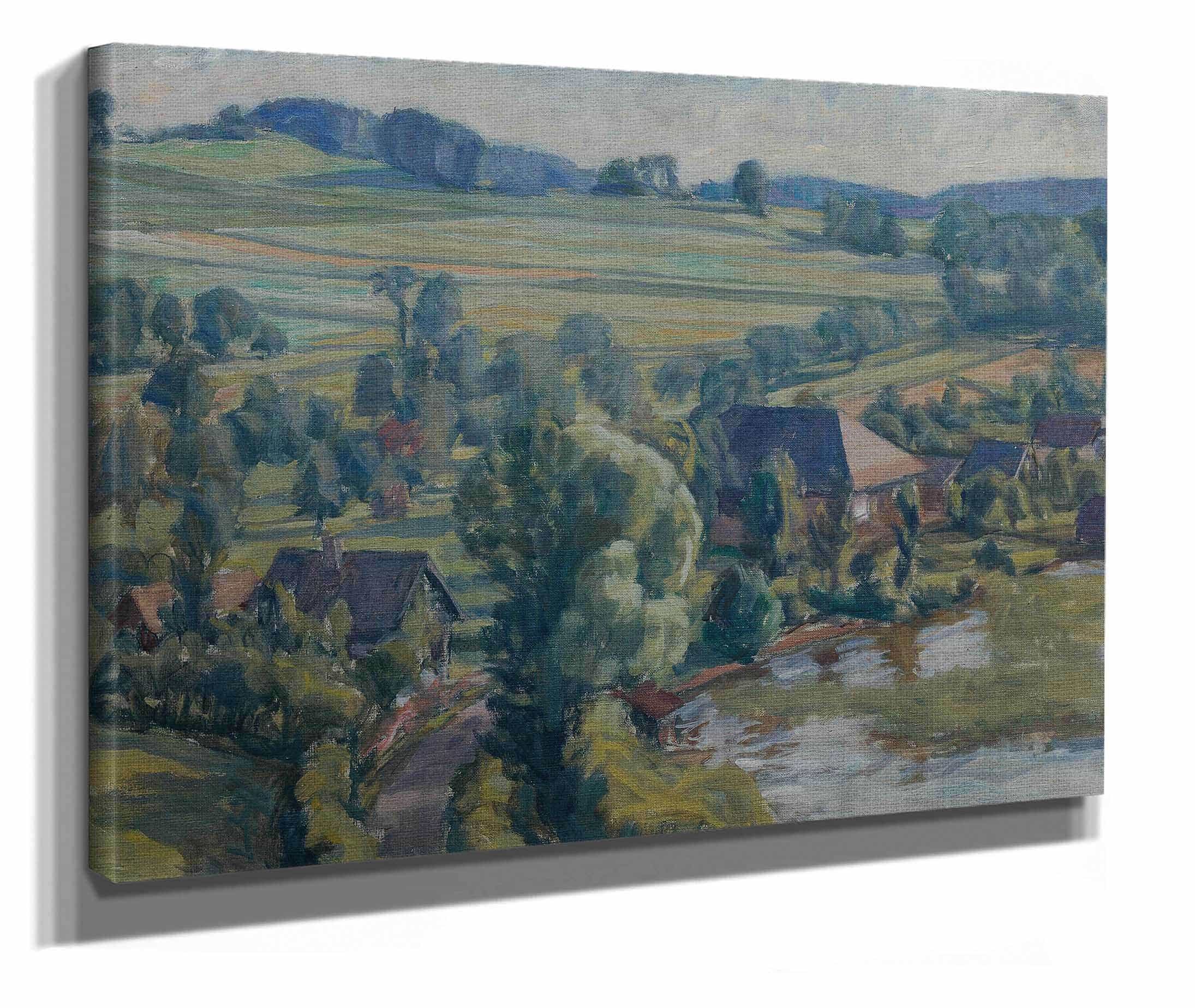 Atterseelandschaft Bei Unterbuchberg by Walther Gamerith - Image 2