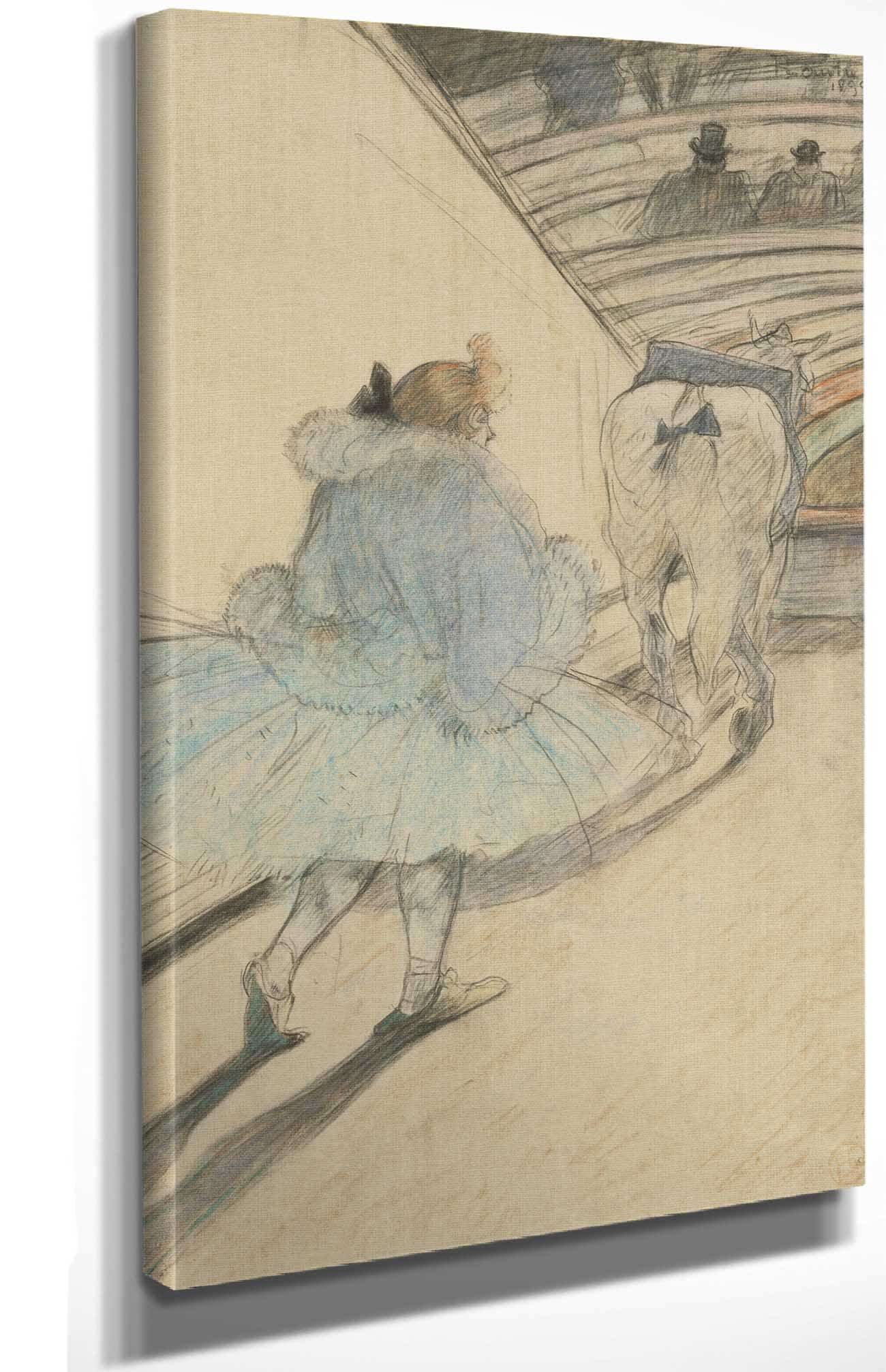 Au Cirque Entree En Piste by Henri De Toulouse Lautrec - Image 4