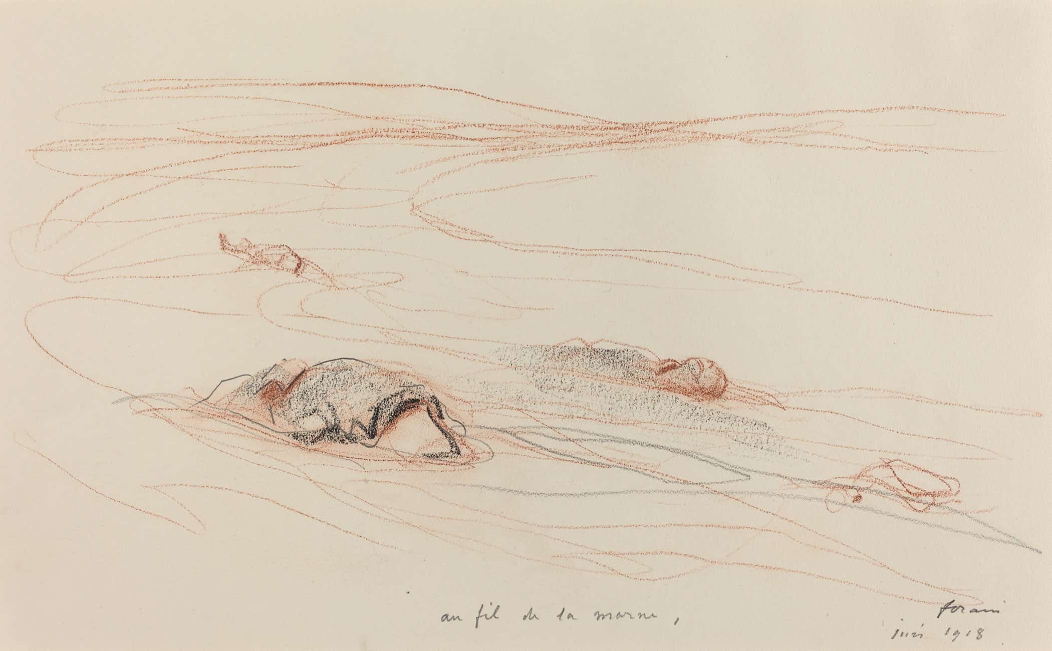 Au Fil De La Marne by Jean Louis Forain - Image 2