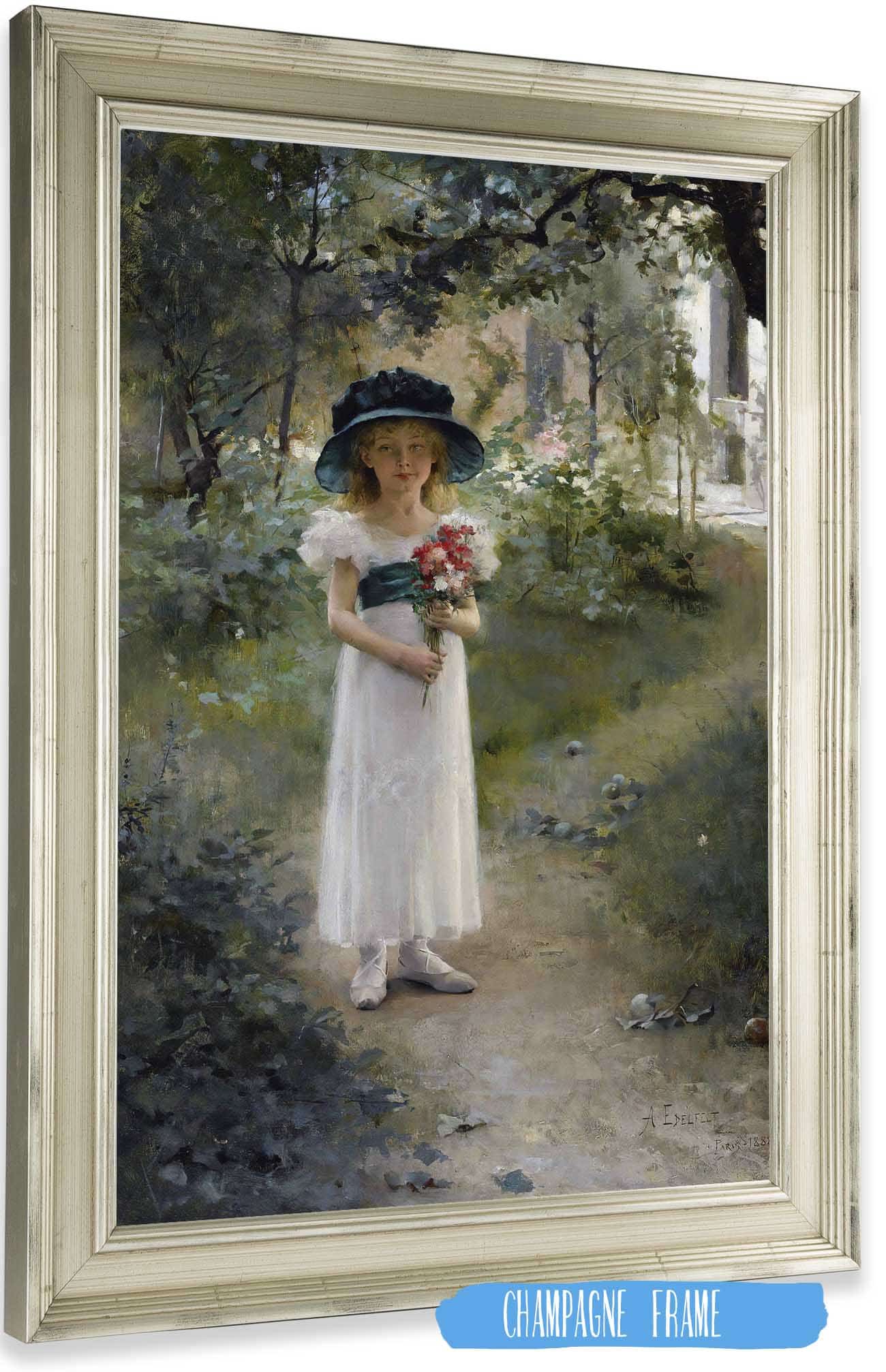 Au Jardin by Albert Edelfelt