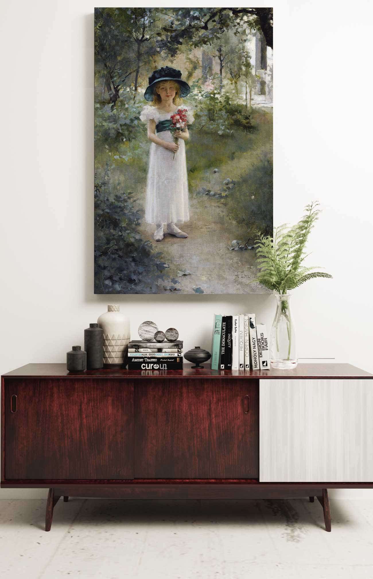 Au Jardin by Albert Edelfelt - Image 2